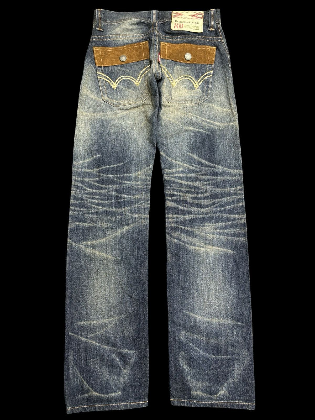 Edwin 💥Bush Denim💥Sick 90s Style Rust Wash Edwin Bush Denim F520 Size US 31 - 2 Thumbnail