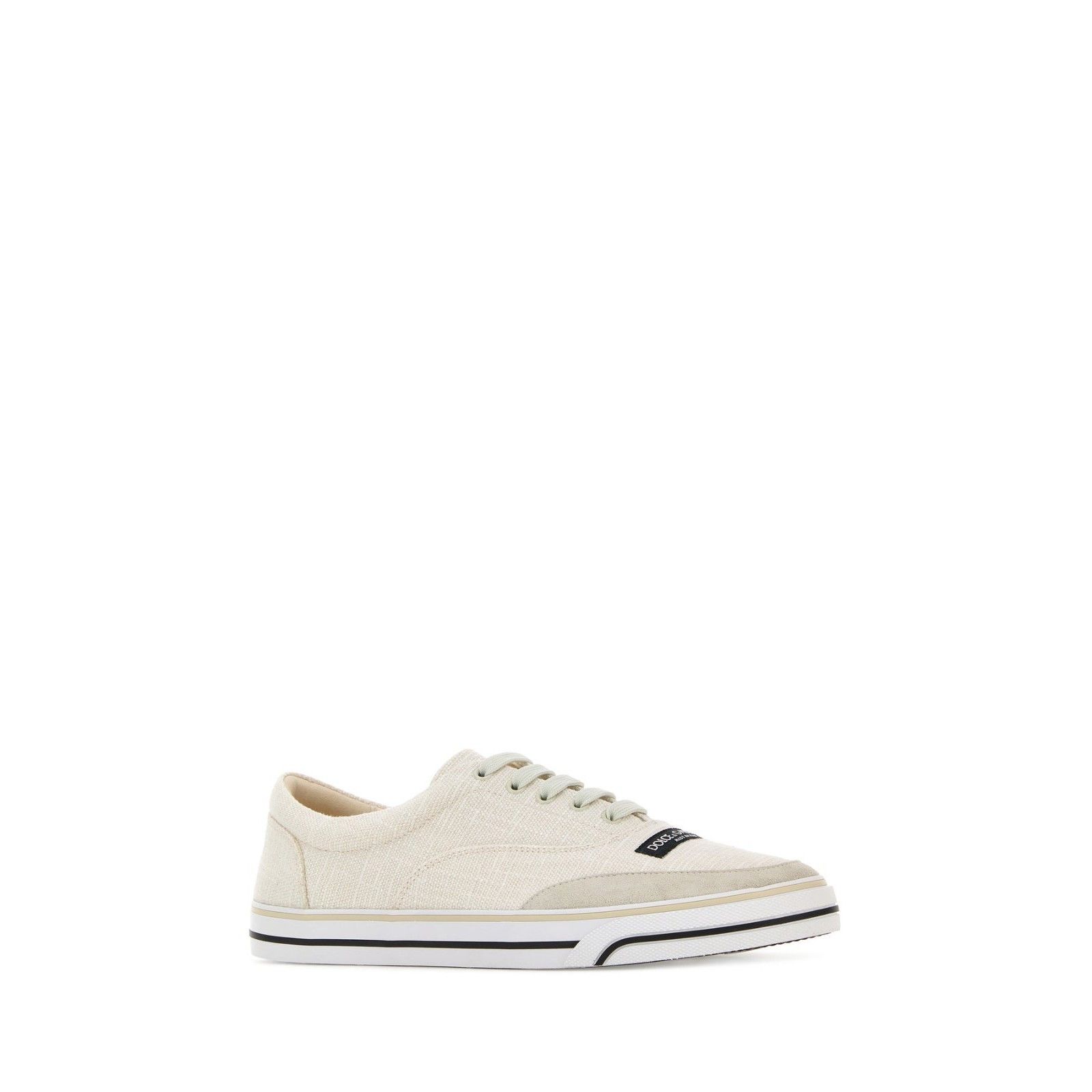 DOLCE&GABBANA DG Sailing White Canvas Sneakers New & Authent