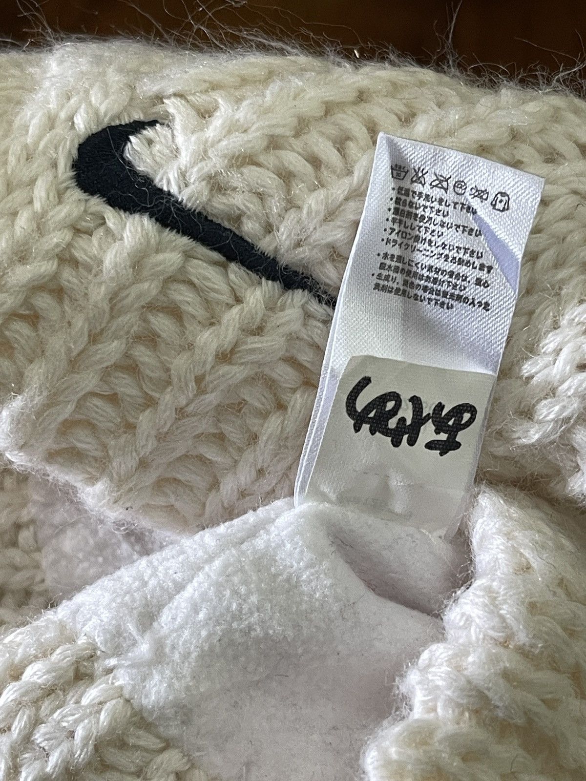 Nike Nike Swoosh Cable Knit Beanie Hats Size ONE SIZE - 5 Thumbnail