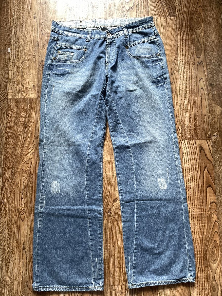G-Star Baggy G-star big logo embroidery y2k loose fit jeans rare Size US 34 / EU 50 - 5 Thumbnail