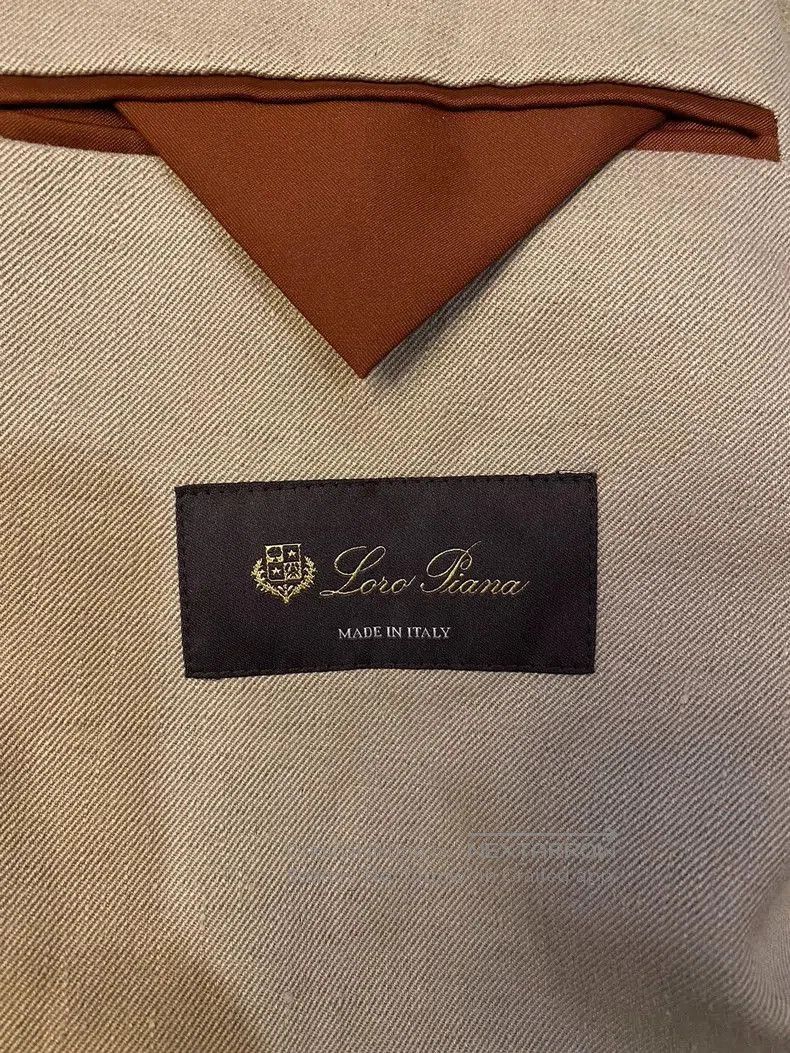 Loro Piana LoroPiana Handmade Linen Suit Jacket. Size US L / EU 52-54 / 3 - 6 Thumbnail