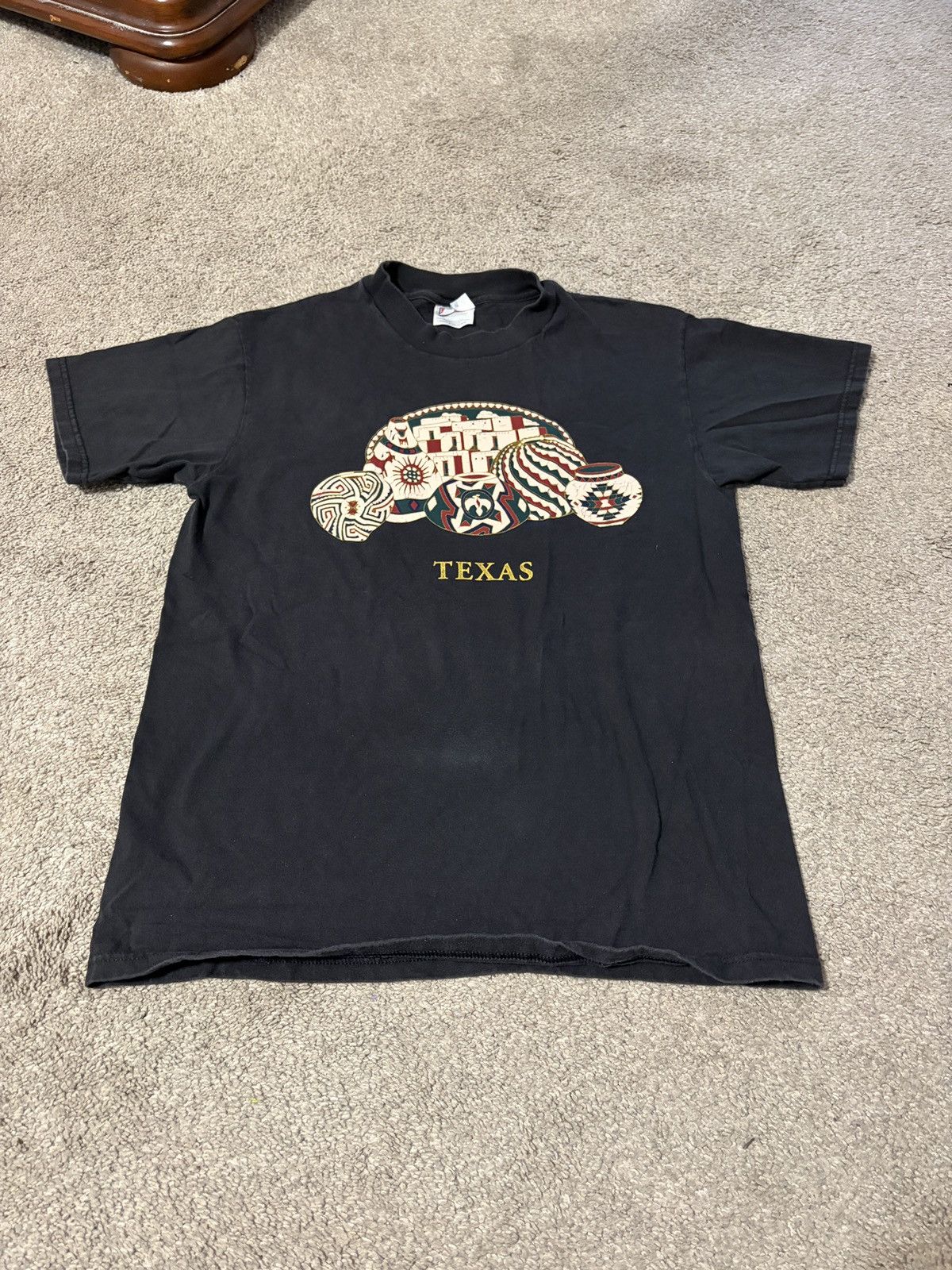 Hanes Vintage 90s Texas Graphic T Shirt Men’s Size Medium Hanes Size US M / EU 48-50 / 2 - 6 Thumbnail