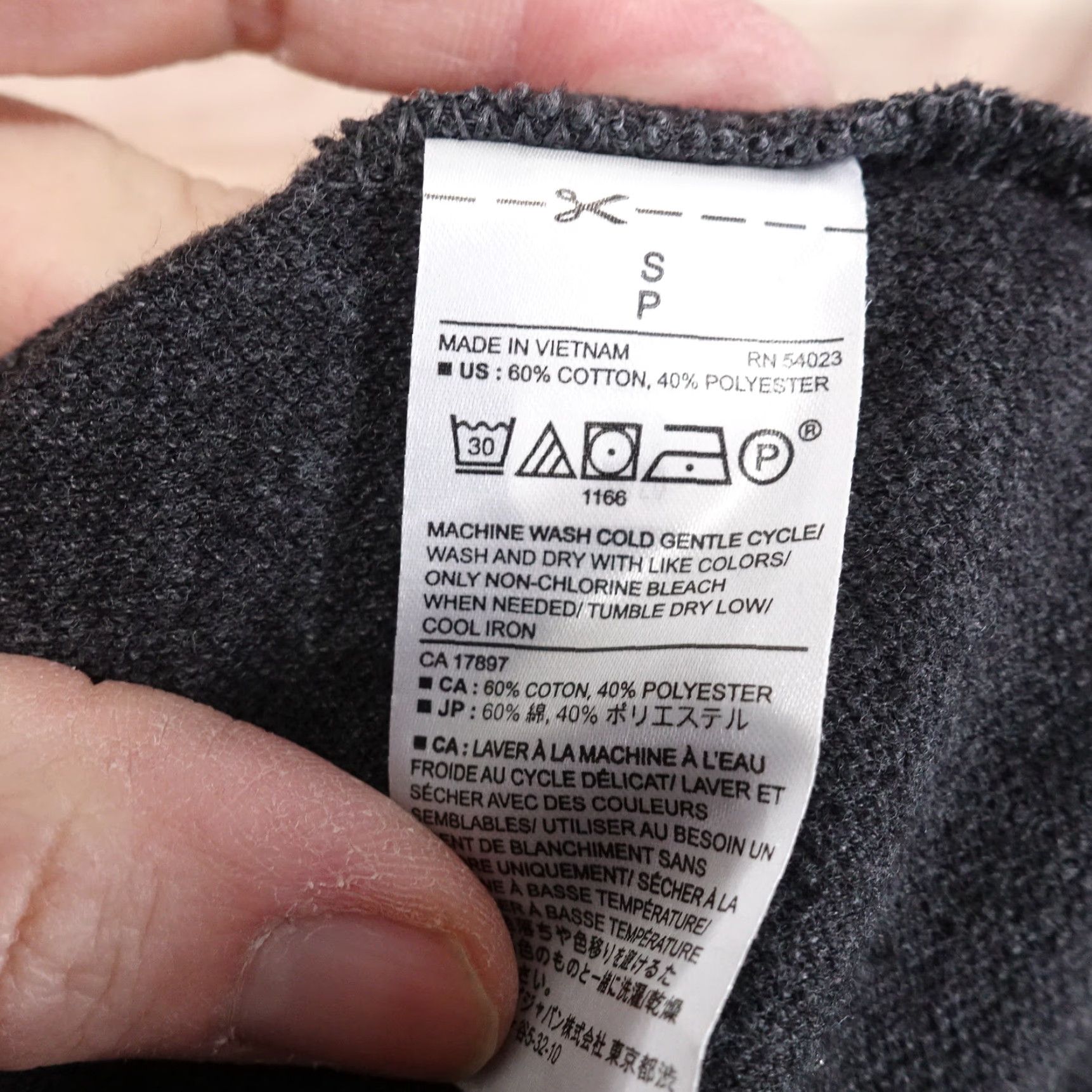 Banana Republic BANANA REPUBLIC ECO PULLOVER SWEATER WOMENS SIZE S CHARCOAL GREY COTTON CASUAL Size S / US 4 / IT 40 - 7 Thumbnail