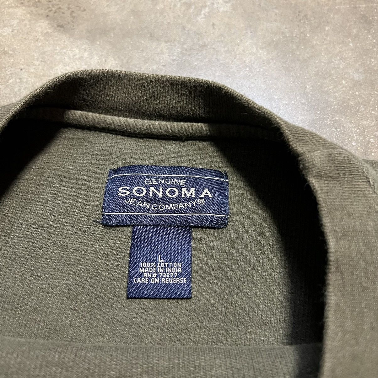 Sonoma Vintage Y2K Sonoma Knit Long Sleeve Shirt Sweater Skater XG Size US L / EU 52-54 / 3 - 8 Thumbnail
