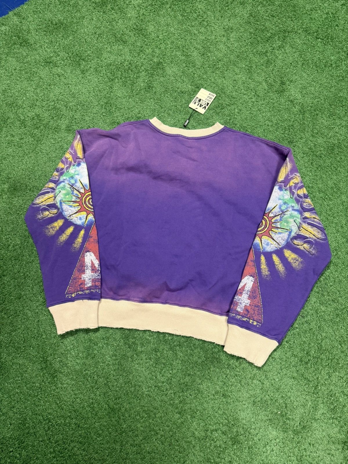 Vale Vale purple alien crewneck Size US XL / EU 56 / 4 - 3 Thumbnail