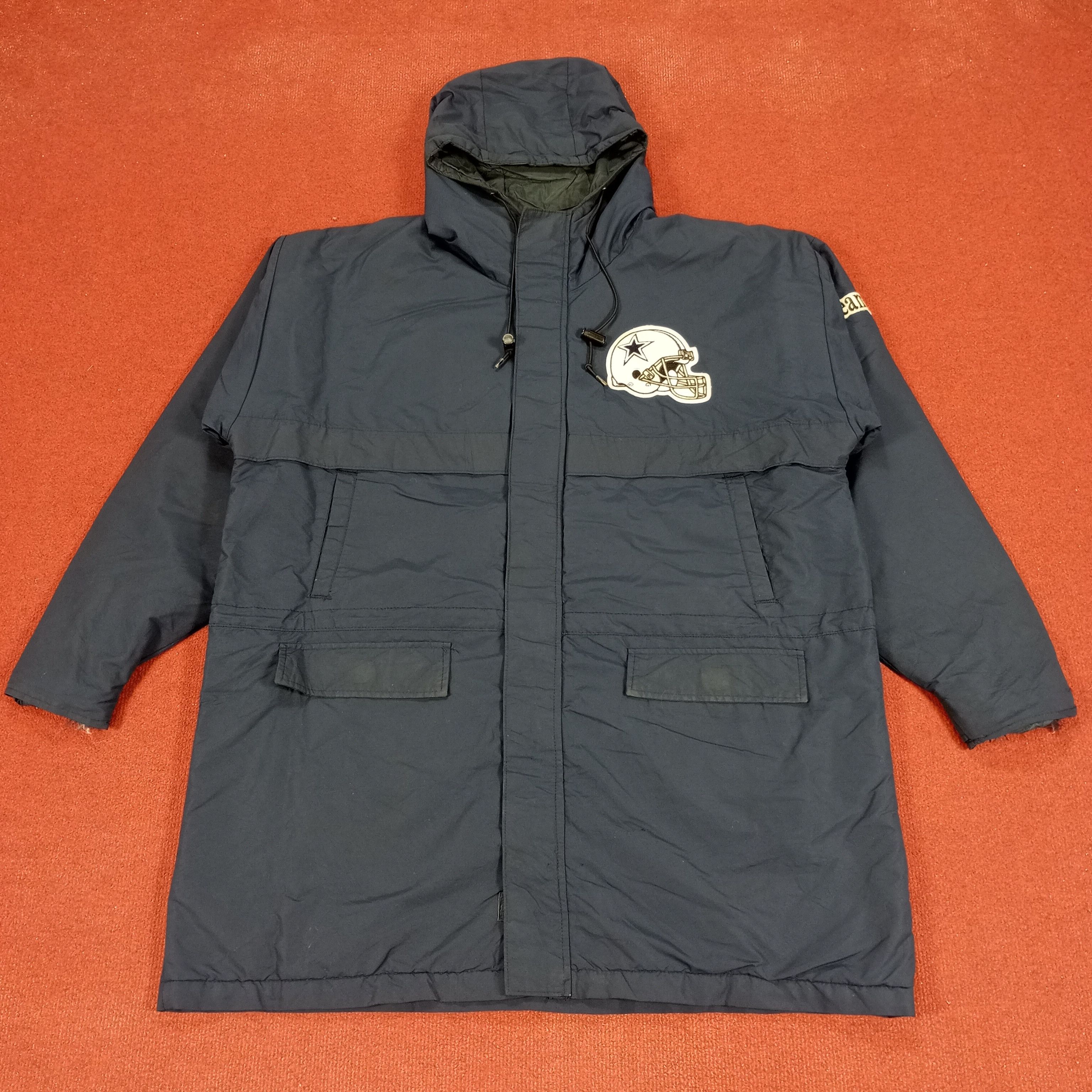 NFL Dallas Cowboys NFL American Football Team Long Jacket Size US XL / EU 56 / 4 - 3 Thumbnail