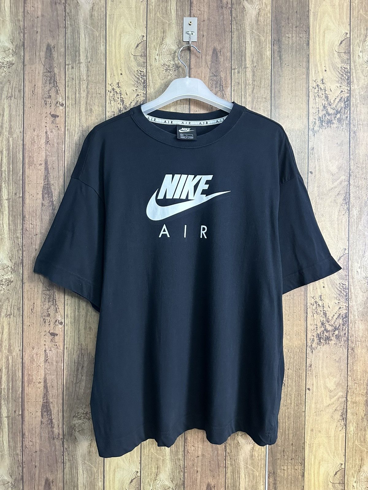 Nike Nike Air Baggy Boxy Black TShirt A396 Size US M / EU 48-50 / 2 - 1 Thumbnail