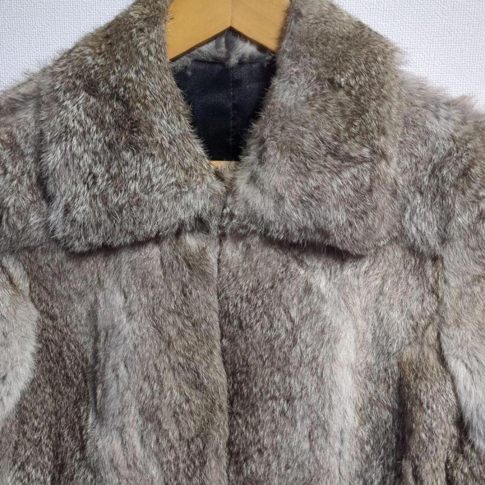 Other Real rabbit fur whimsy goth vintage classic mid length coat Size XS / US 0-2 / IT 36-38 - 4 Thumbnail