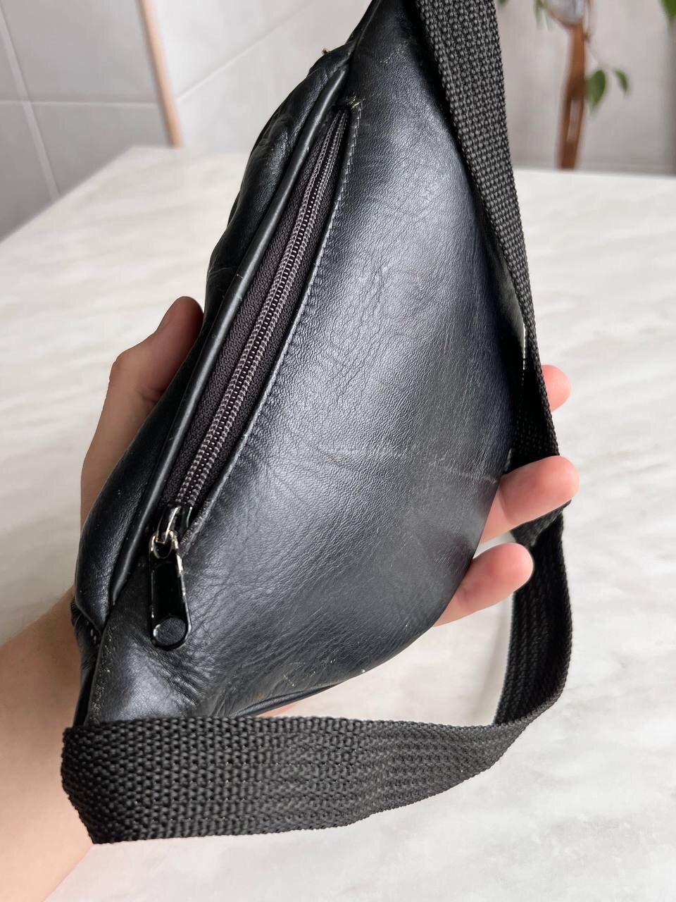 Marlboro × Vintage Vintage 90s Marlboro leather bag messenger black vintage Size ONE SIZE - 10 Thumbnail