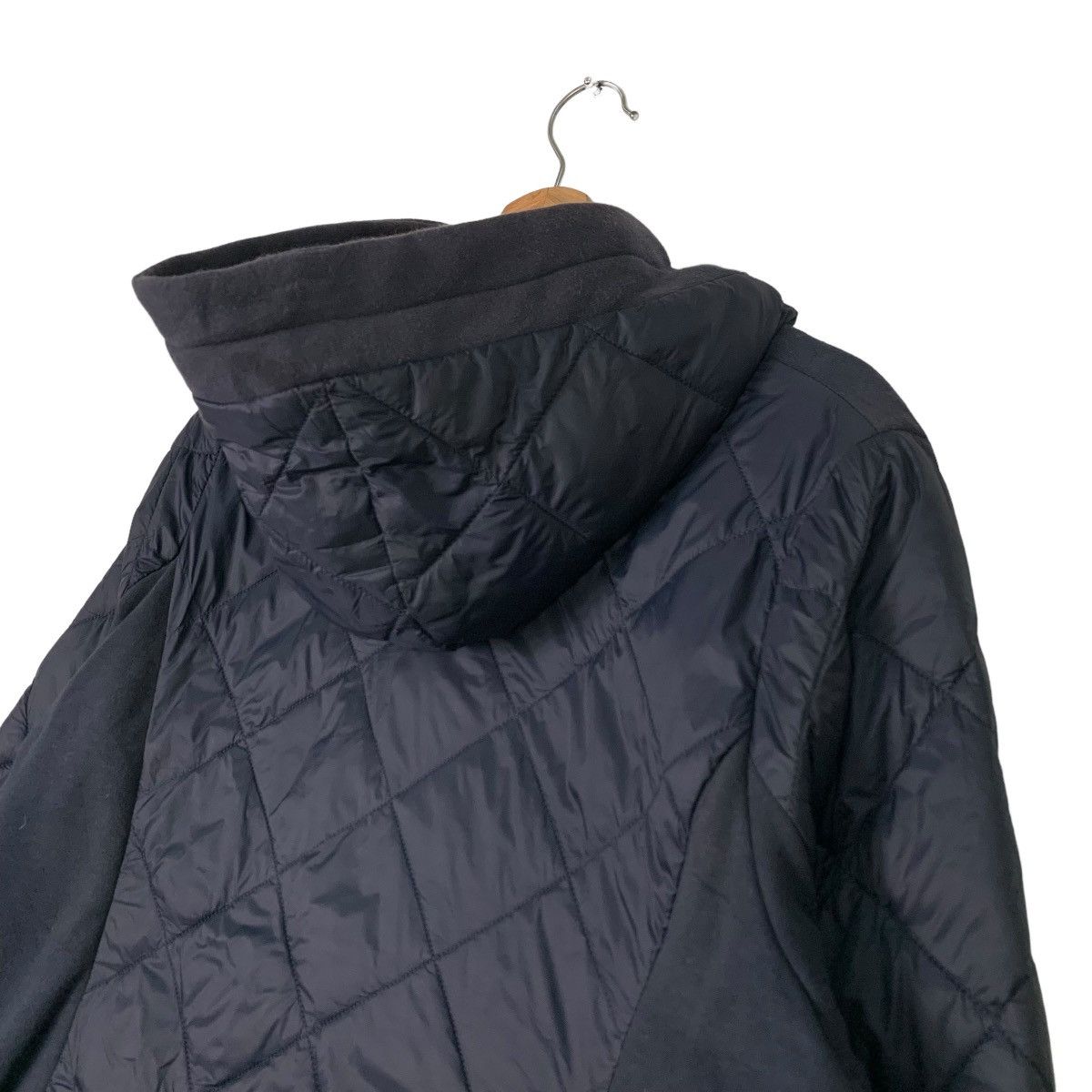 Japanese Brand N+ Quilted Hoodie Jacket #0423-C19 Size US L / EU 52-54 / 3 - 8 Thumbnail
