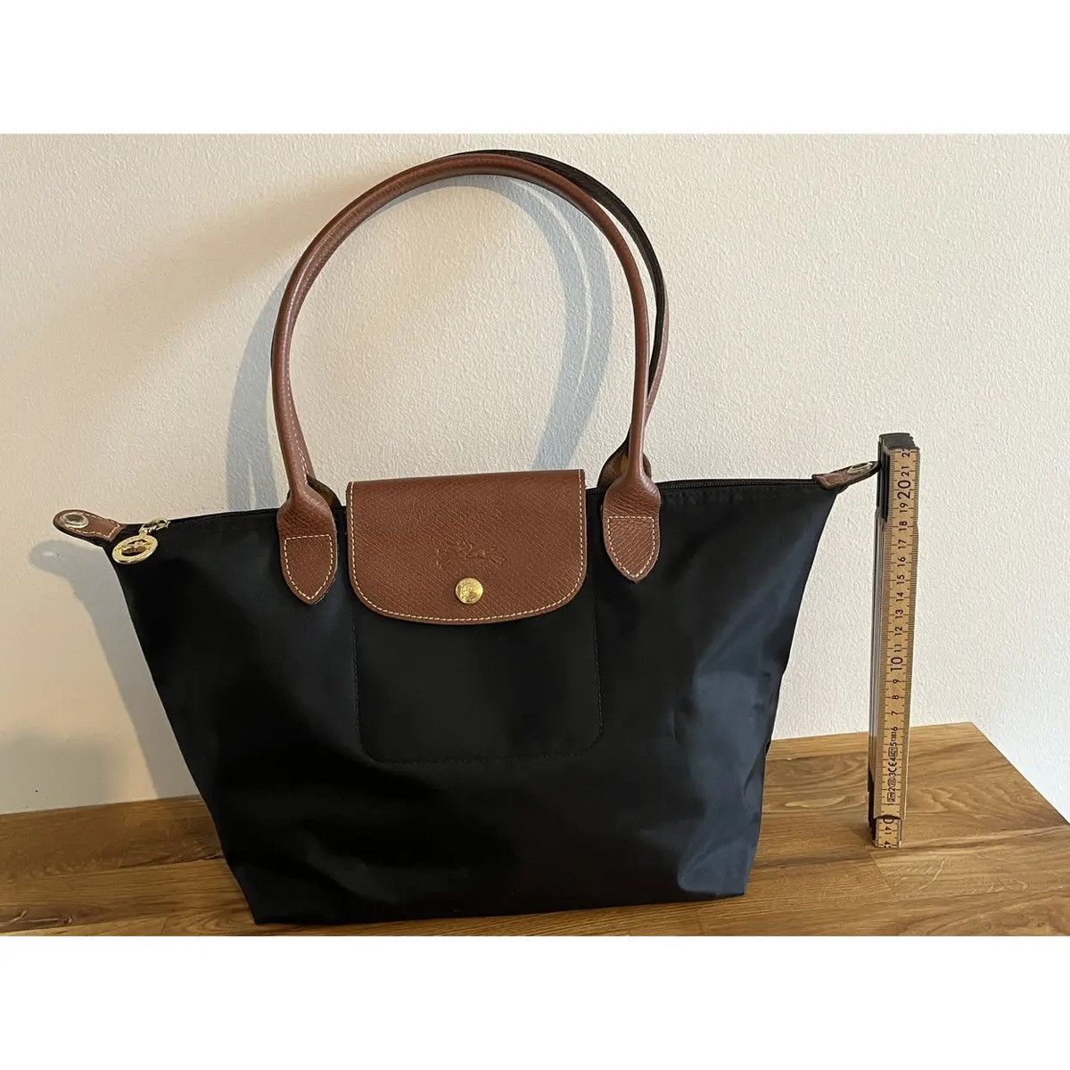 Longchamp Longchamp Pliage Handbag Leather Size ONE SIZE - 2 Thumbnail
