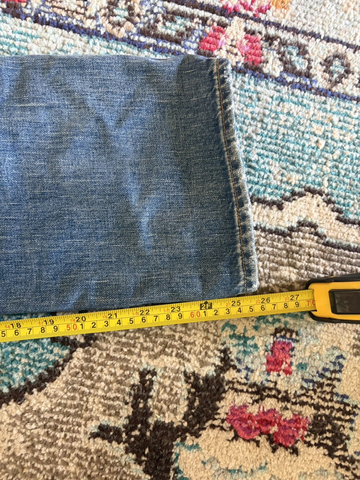 Saint Laurent Paris Selvedge saint Laurent paris denim Size 26" / US 2 / IT 38 - 9 Thumbnail