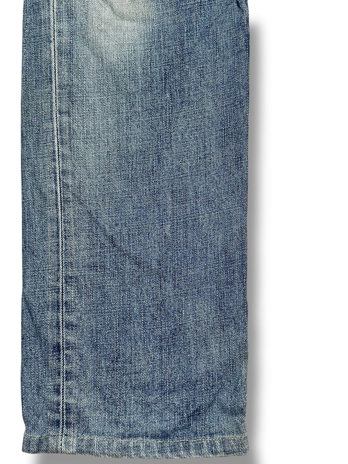 Uniqlo Uniqlo Vintage Distressed Straight Loose Style With Faded Size US 32 / EU 48 - 9 Thumbnail