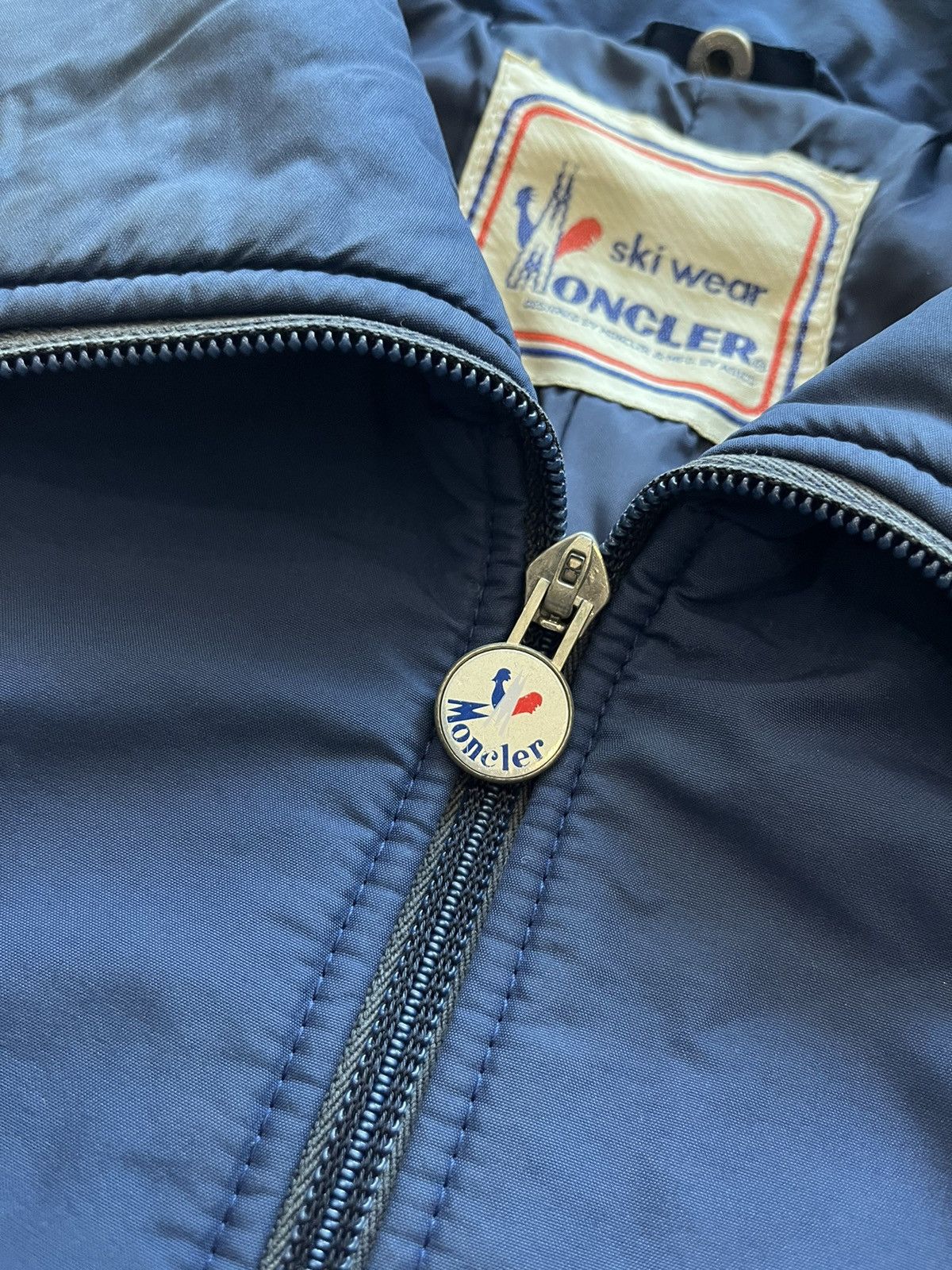 Descente × Moncler Vtg Moncler Descente Light Puffer Jacket Size US M / EU 48-50 / 2 - 8 Thumbnail