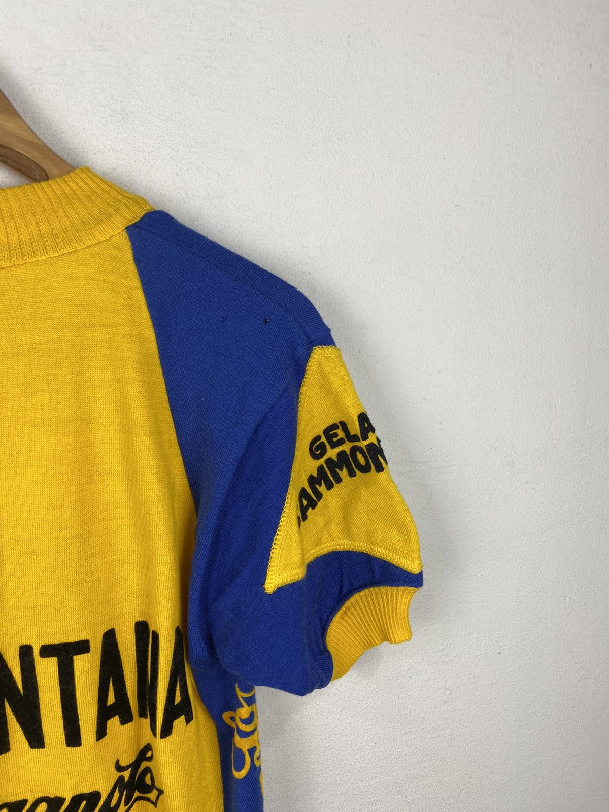 Vintage 70s SMS Santini Gelati Sammontana Bcycle Shirt Size US S / EU 44-46 / 1 - 10 Thumbnail