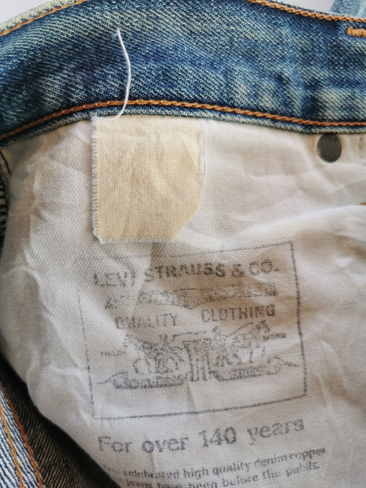 LVC × Levi's × Who Decides War Vintage Jeans Levis Selvedge Looklike HystericGlamour Size US 31 - 13 Thumbnail