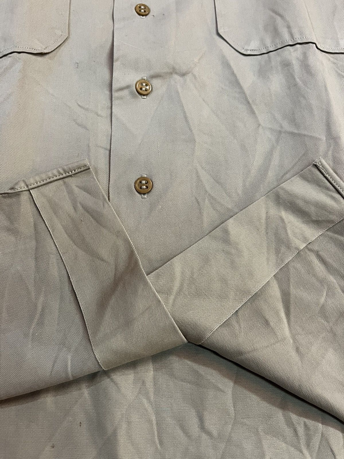 Other Vintage 1950s USMC “Charlie” Khaki Shirt - Korean War Era Size US L / EU 52-54 / 3 - 7 Thumbnail