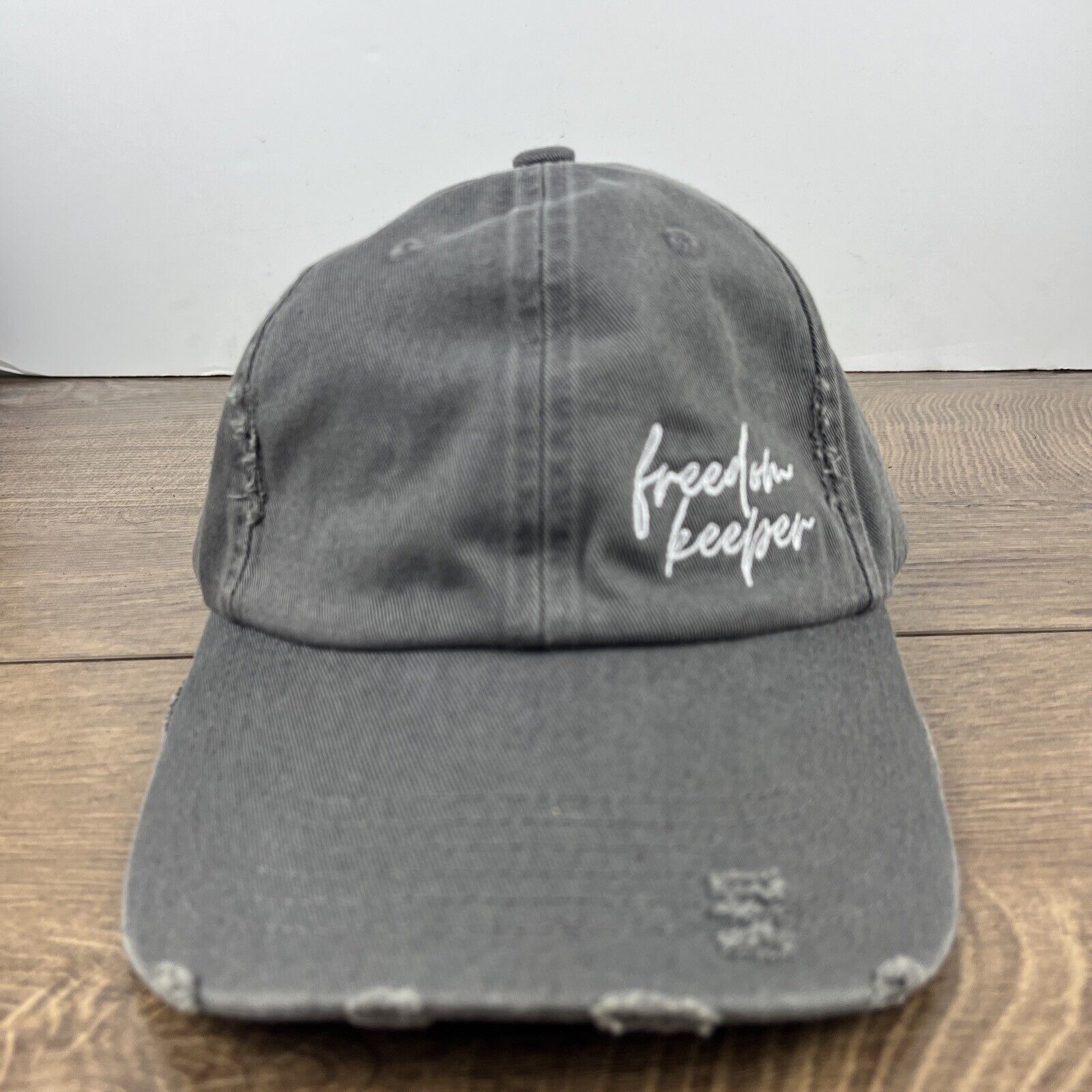 Other Freedom Keeper Hat Freedom Gray Hat Adjustable Adult Size Ha Size ONE SIZE - 6 Thumbnail