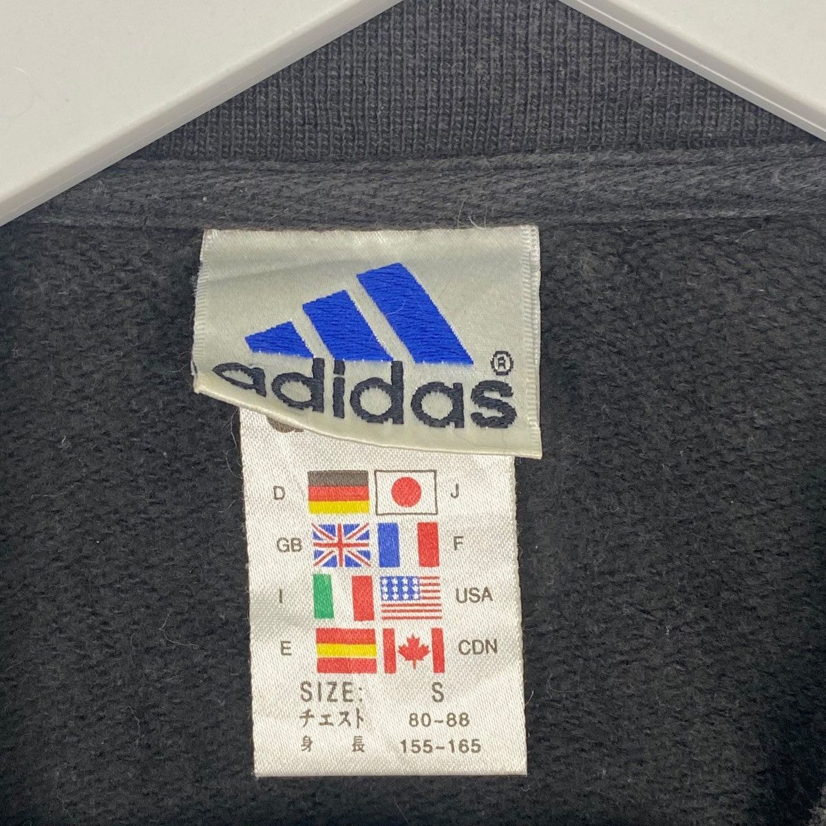 Other Vintage Adidas Embroidery Crewneck Sweatshirt Black Size US S / EU 44-46 / 1 - 5 Thumbnail