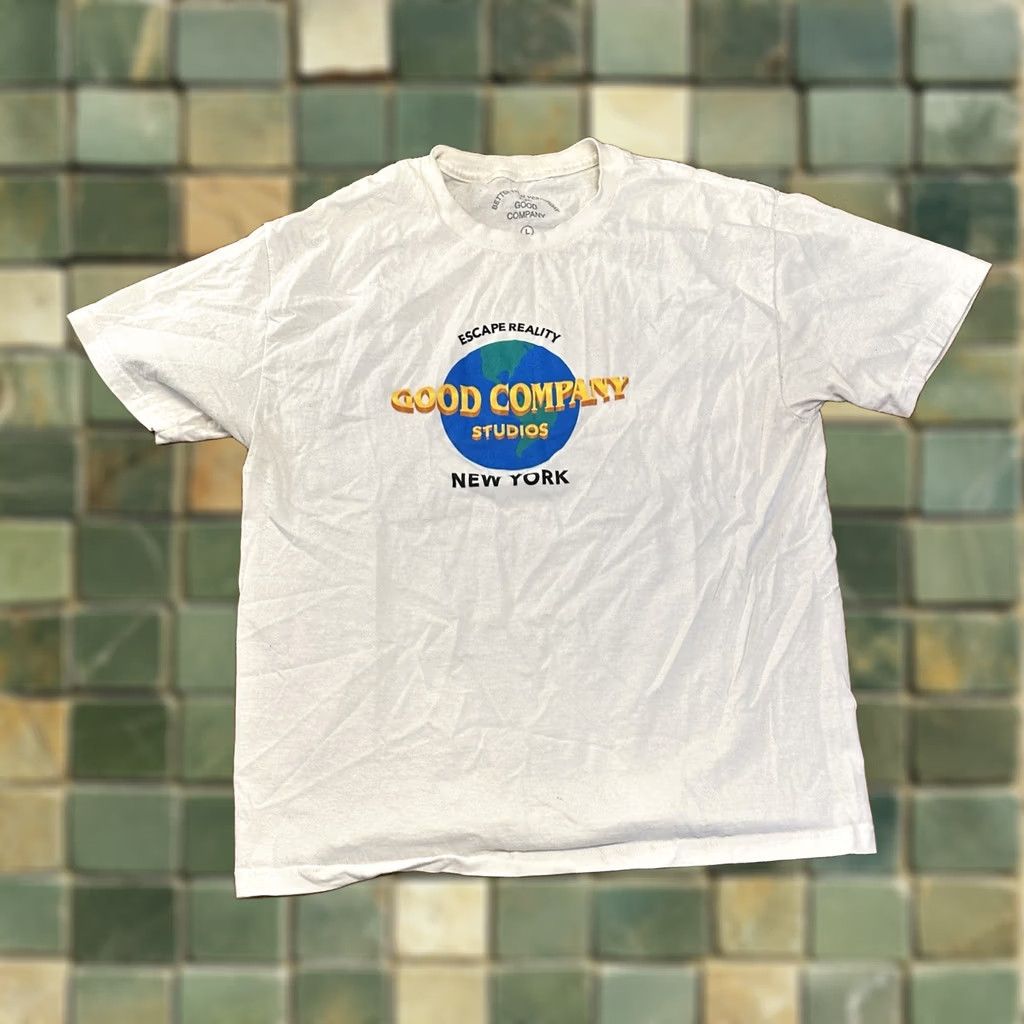Vintage The Good Company T Shirt Large Universal Studios Spoof White L Men Size US L / EU 52-54 / 3 - 1 Thumbnail