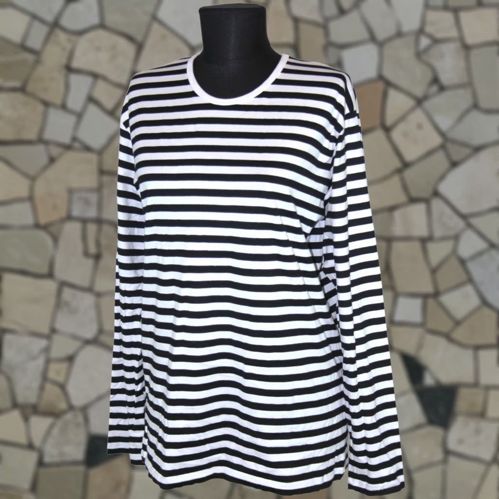 Marimekko Marimekko Jumper Shirt Womens Black White Zebra Tunic Size M Pullover Round Neck Multicoloured Vis Size M / US 6-8 / IT 42-44 - 1 Thumbnail