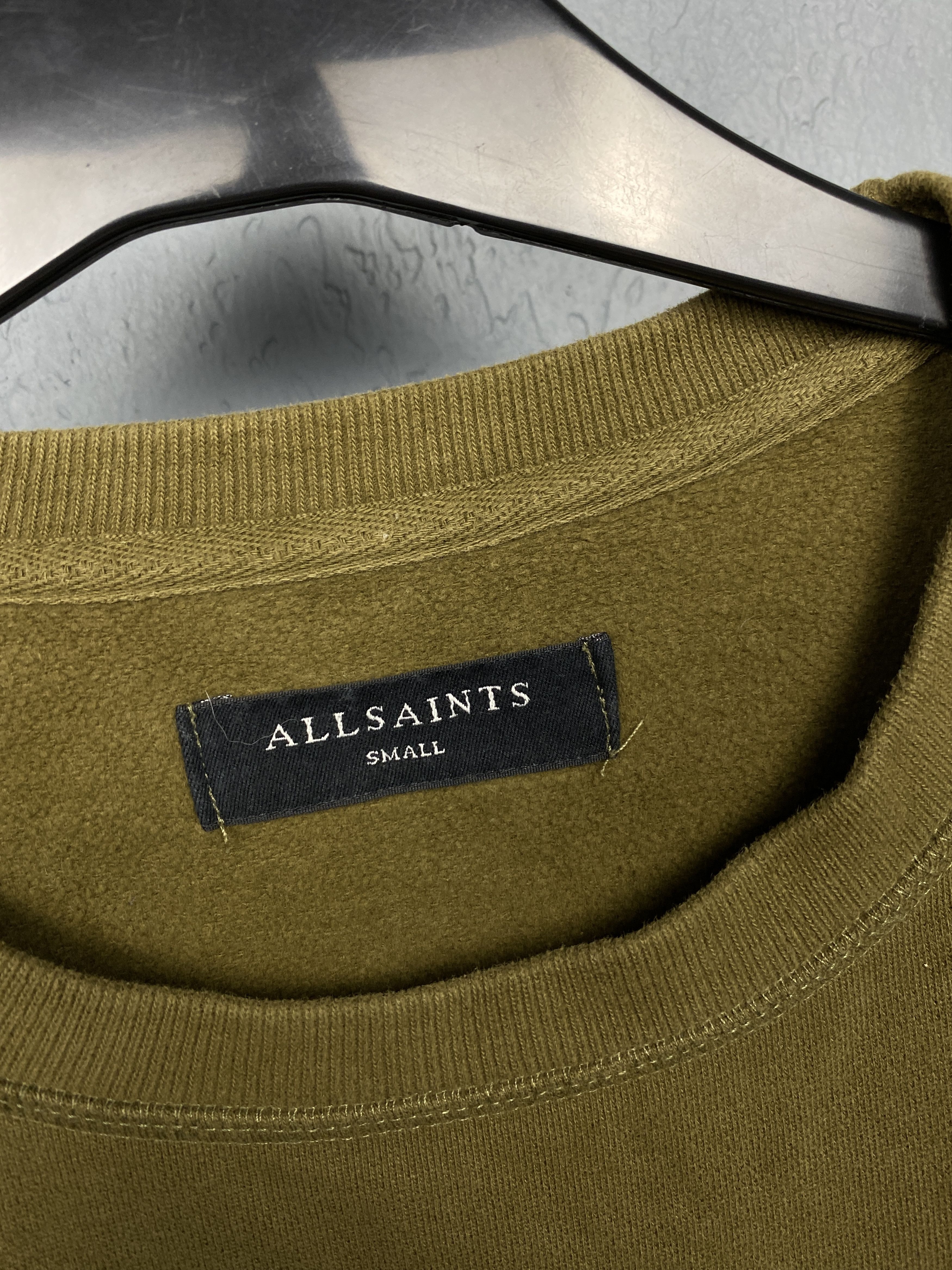 Allsaints × Vintage Allsaints Vintage Mens Aven Crew Neck Sweatshirt Size US S / EU 44-46 / 1 - 4 Thumbnail