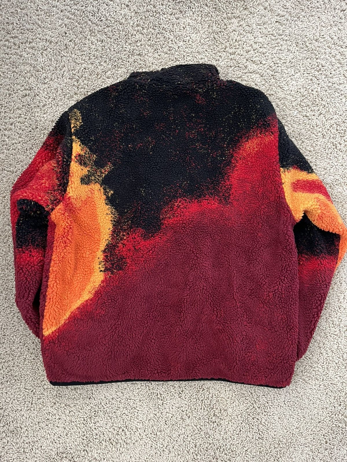 Stussy Stussy lava reversible sherpa fleece jacket Size US S / EU 44-46 / 1 - 5 Thumbnail