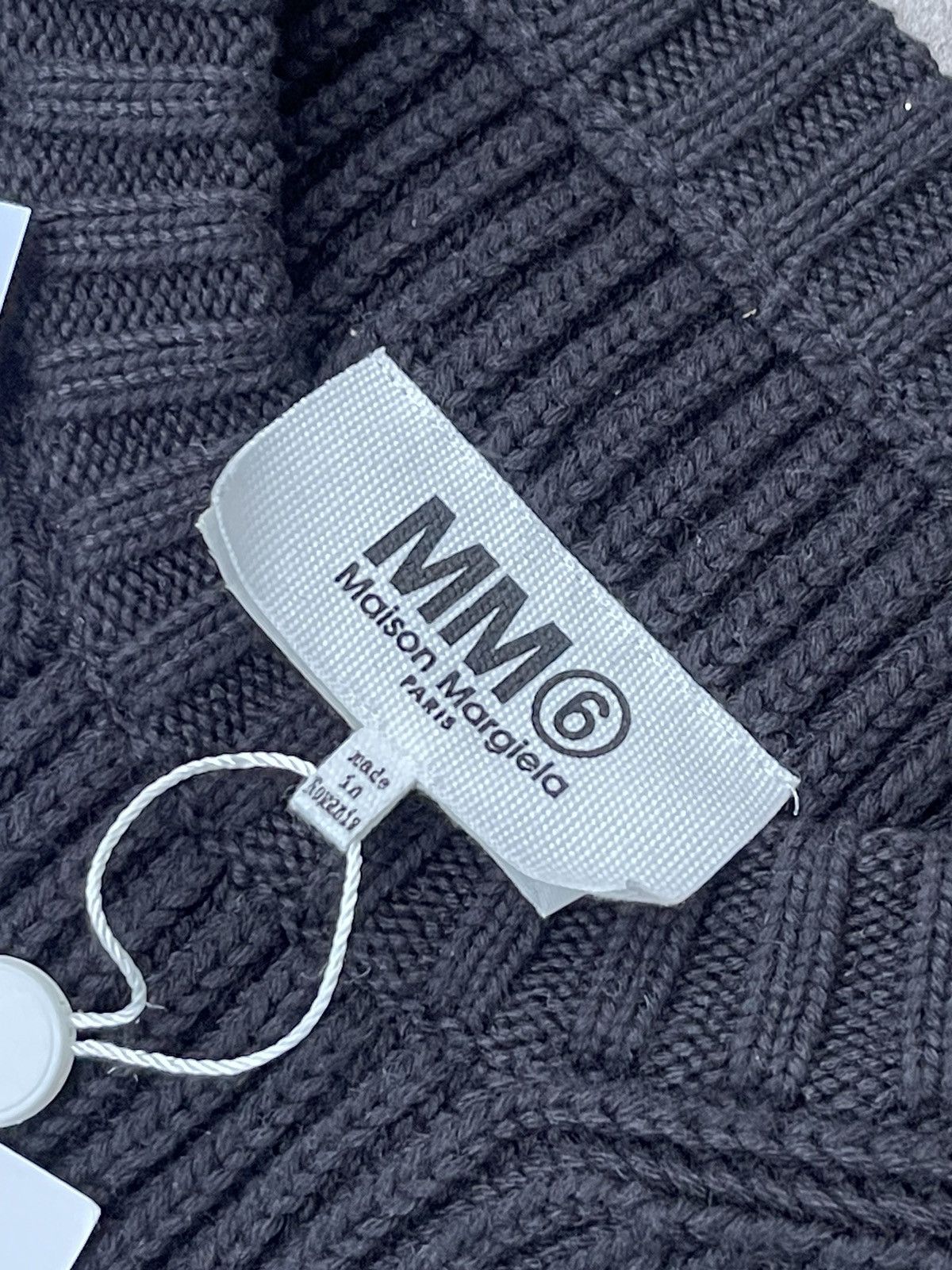 Maison Margiela !DS! SS23 Maison Margiela Distressed Black Knitted Sweater Size XXL / US 16-18 / IT 52-54 - 17 Thumbnail