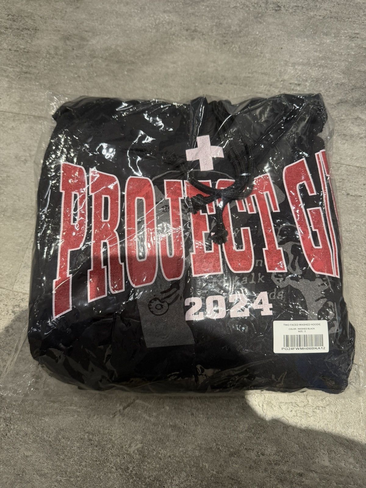 PROJECT G/R Project G/R Two-Faced Washed hoodie GR Protocol Index Size US L / EU 52-54 / 3 - 11 Thumbnail