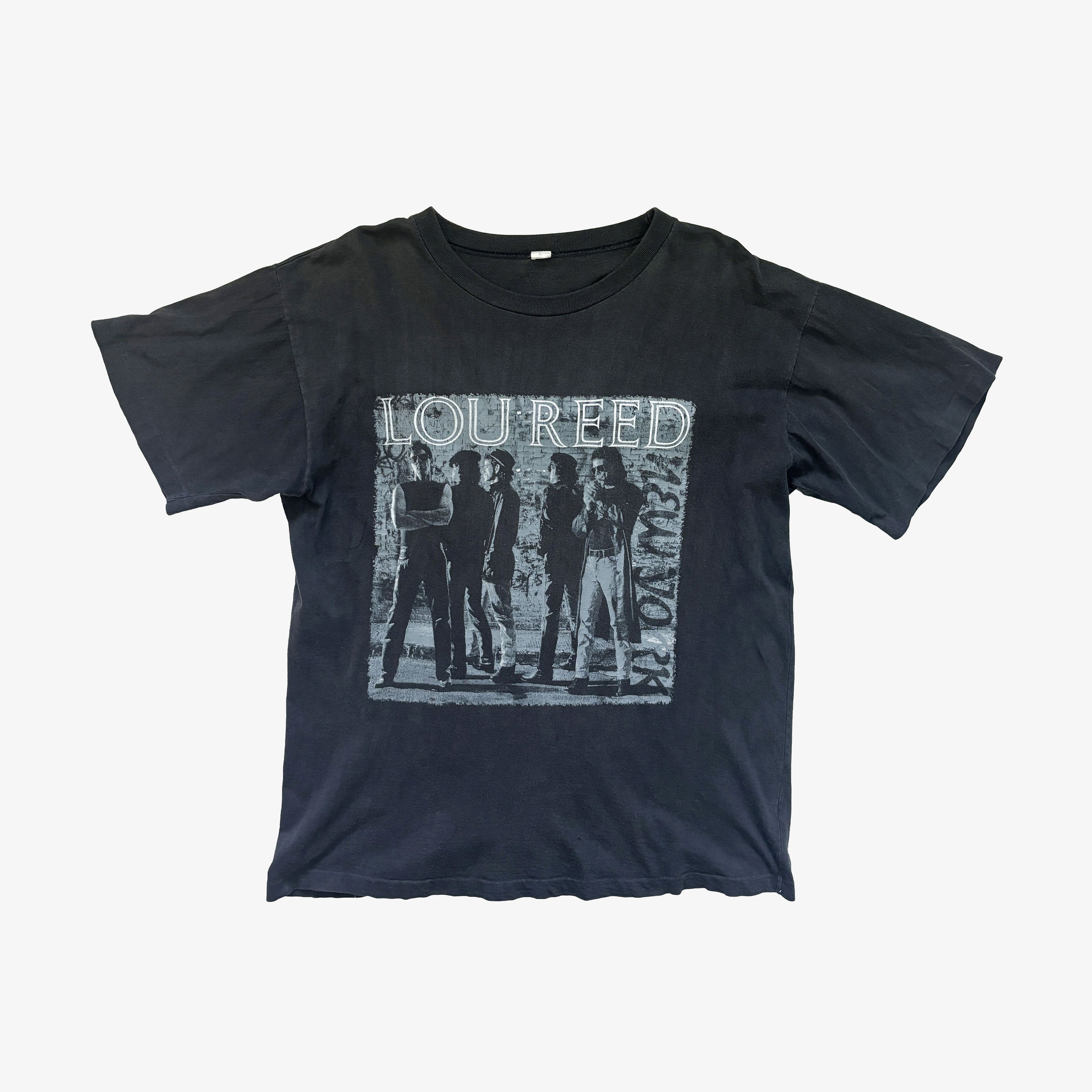 Band Tees × Vintage Vintage 80s Lou Reed “New Sensations” Tee