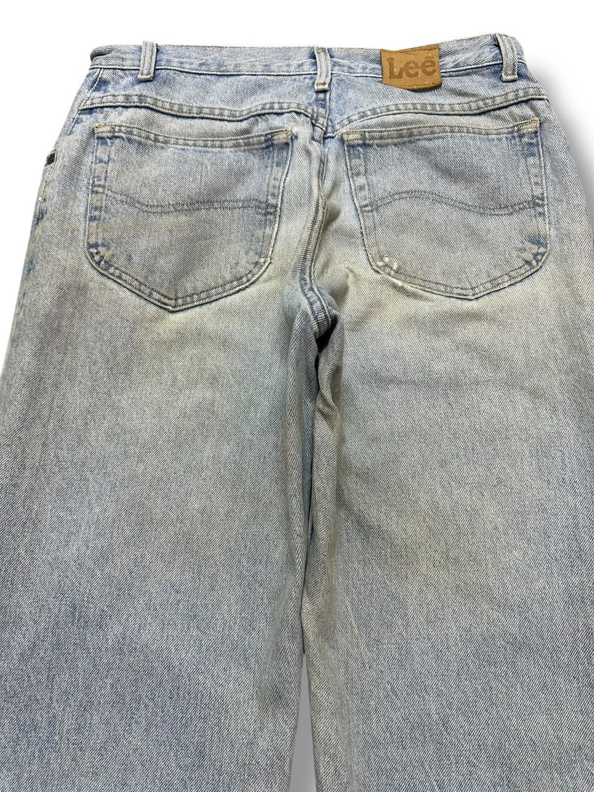 Lee Lee Distressed Jeans With Baggy Loose Style With Faded Wash Size US 30 / EU 46 - 5 Thumbnail