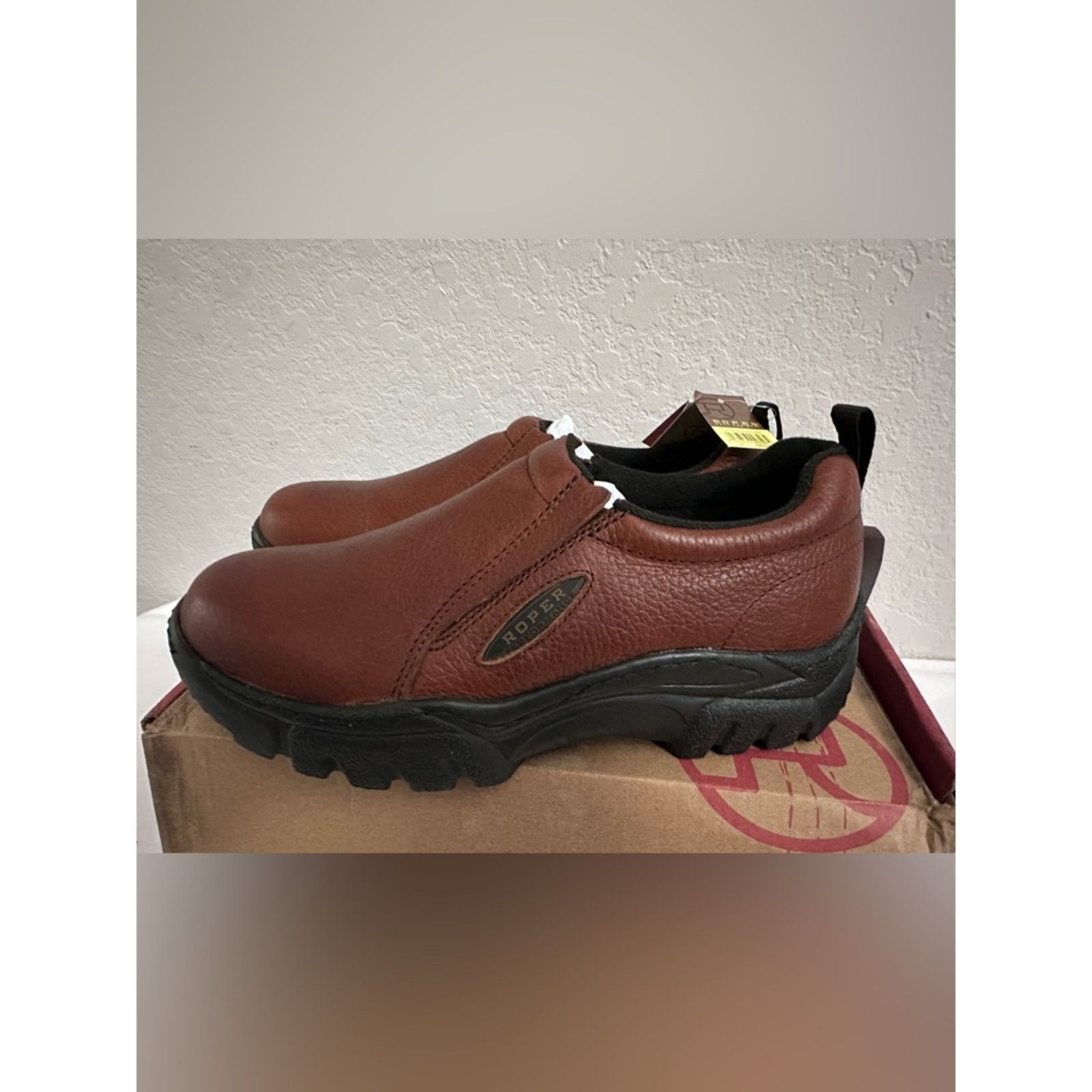 Roper Roper Cotter Performance Sport Slip On Men 8 Brown Shoes Size US 9 / EU 42 - 3 Thumbnail