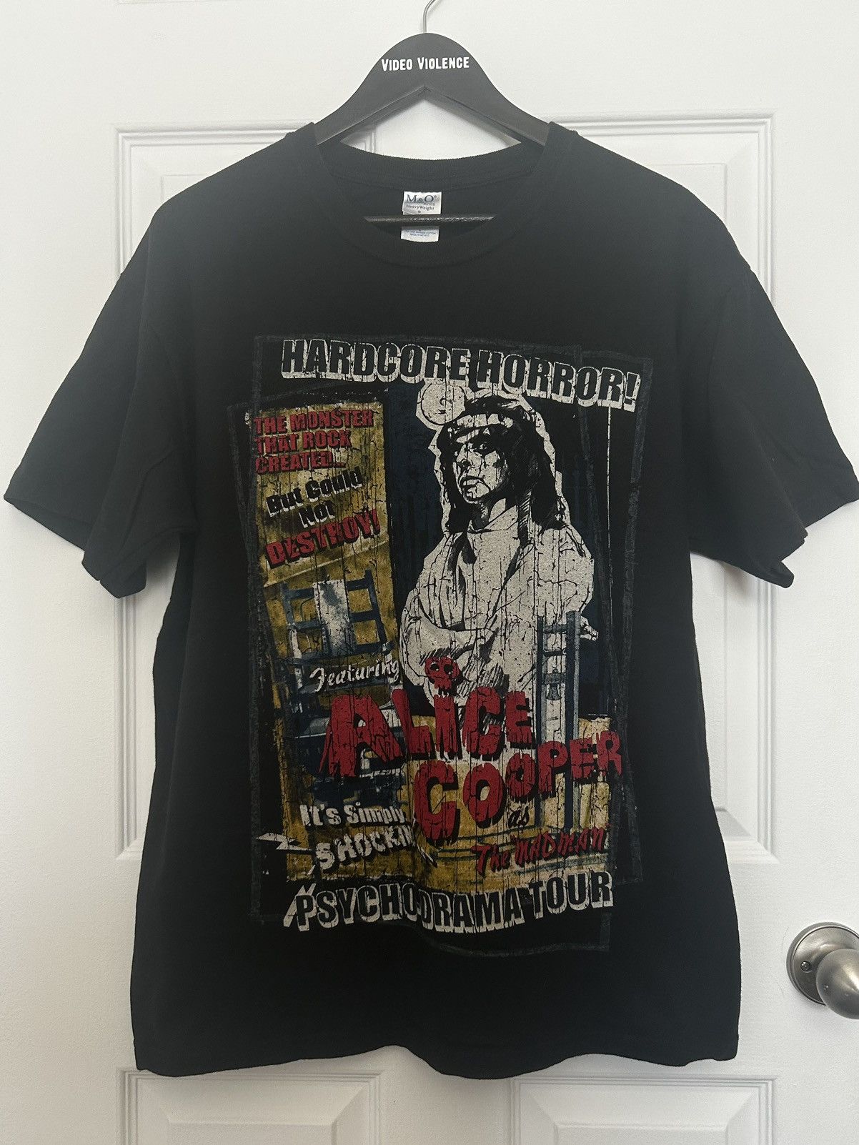 Vintage 2007 Alice Cooper Psycho-Drama Tour Tee Size US L / EU 52-54 / 3 - 2 Thumbnail