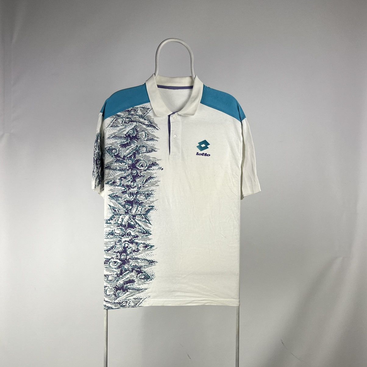 Lotto Sport Vintage Lotto Polos Tennis Rare size Large Size US L / EU 52-54 / 3 - 1 Thumbnail