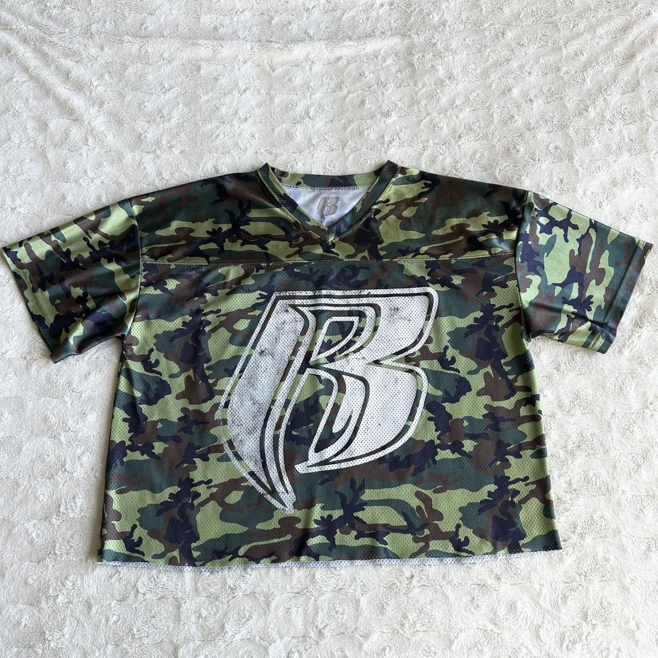 Ruff Ryders RARE Ruff Ryders Jersey Shirt Mens S Green Camo DMX CROPPED Size US S / EU 44-46 / 1 - 1 Thumbnail
