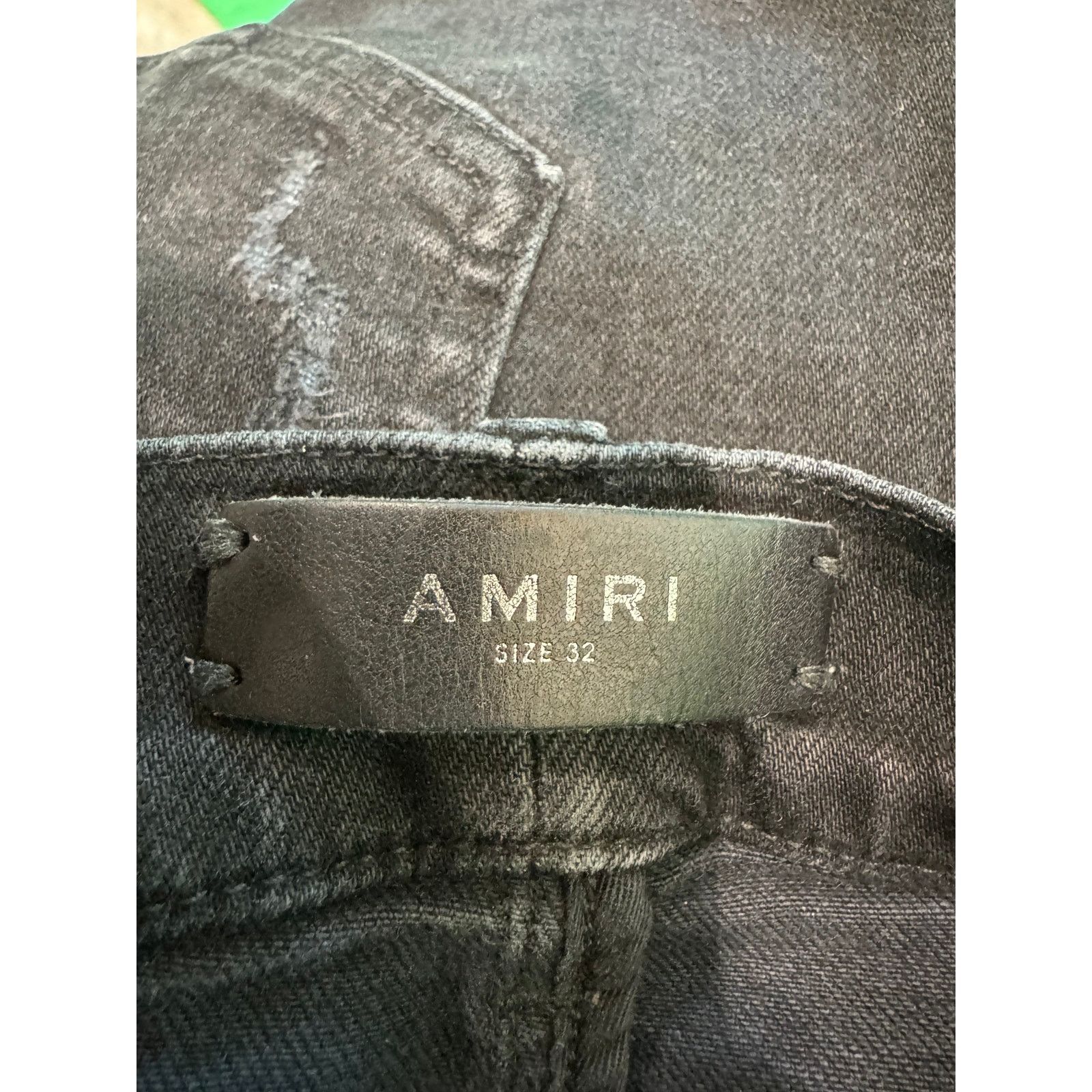 Amiri Amiri Thrasher Plain Black Jeans Size US 32 / EU 48 - 5 Thumbnail