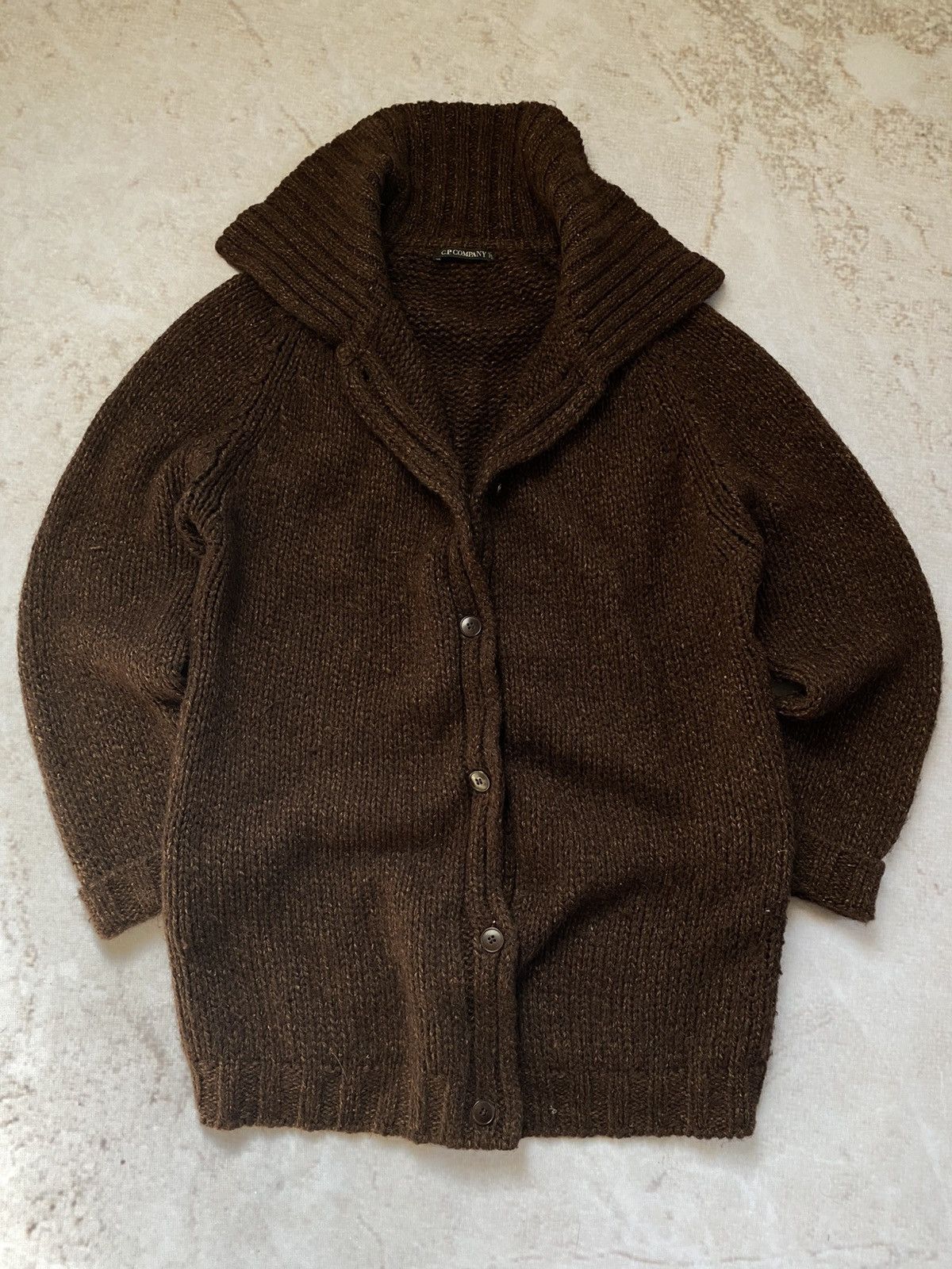 C.P. Company × Massimo Osti Vintage C.P. Company Rare Military Cardigan Size US S / EU 44-46 / 1 - 1 Thumbnail