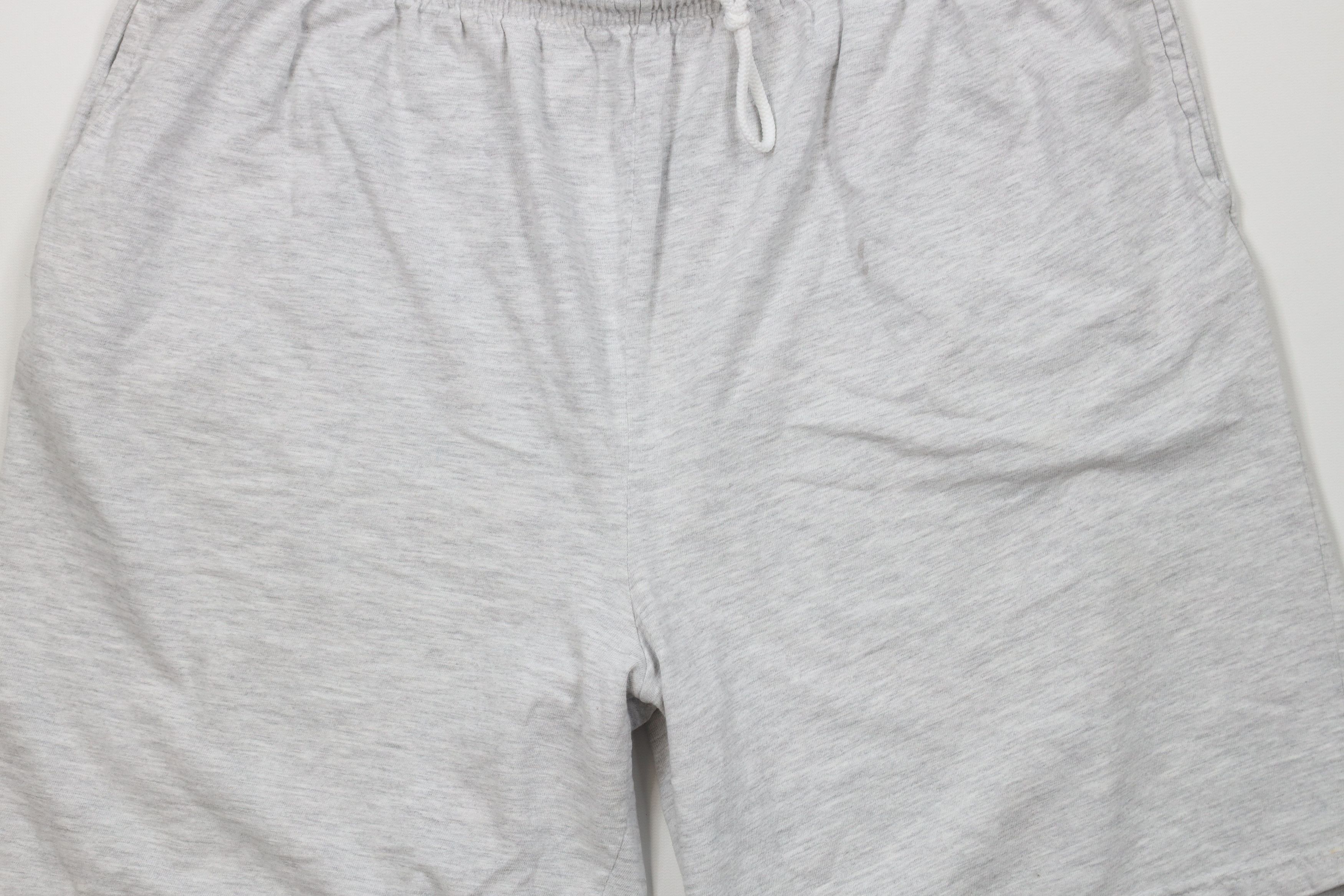 Vintage Vintage 90s Streetwear Heavyweight Above Knee Shorts Gray Size US 36 / EU 52 - 3 Thumbnail