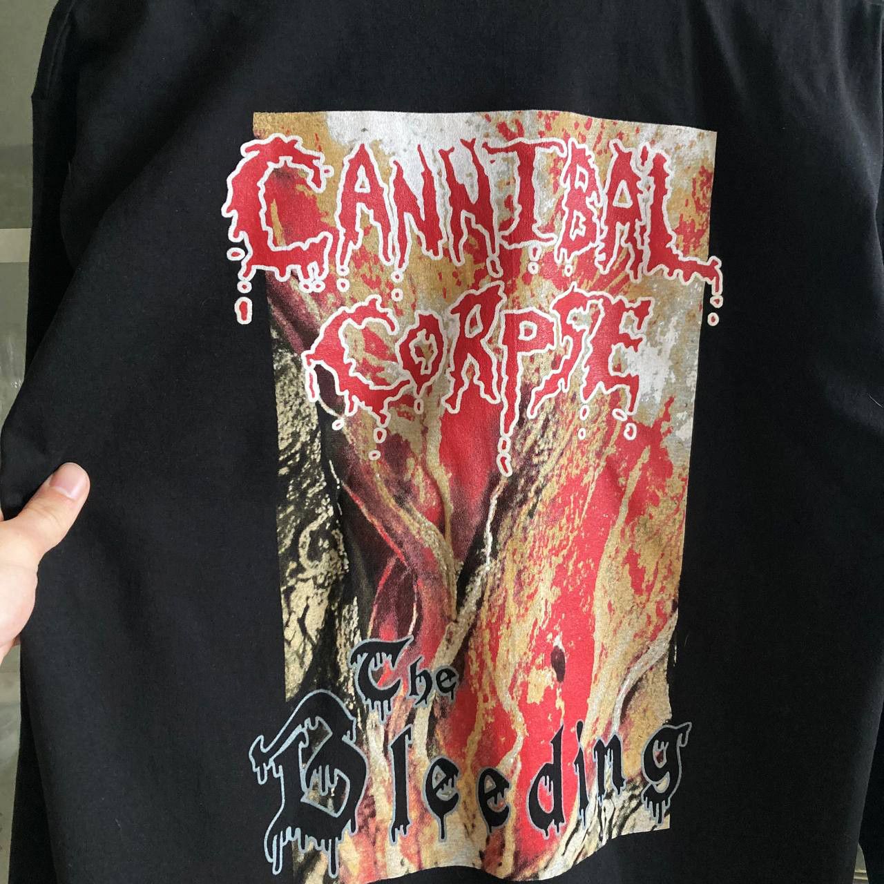 Band Tees Long sleeve Cannibal Corpse - The Bleeding / death metal Size US L / EU 52-54 / 3 - 6 Thumbnail