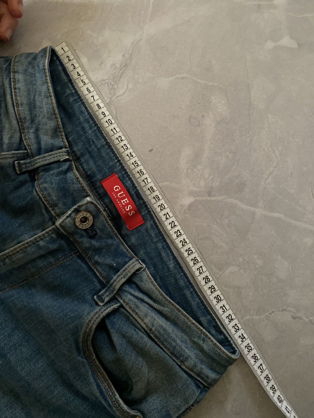 Vintage Distressed If Six Was Nine Style / Avant Archive Rock 90s Size US 28 / EU 44 - 9 Thumbnail