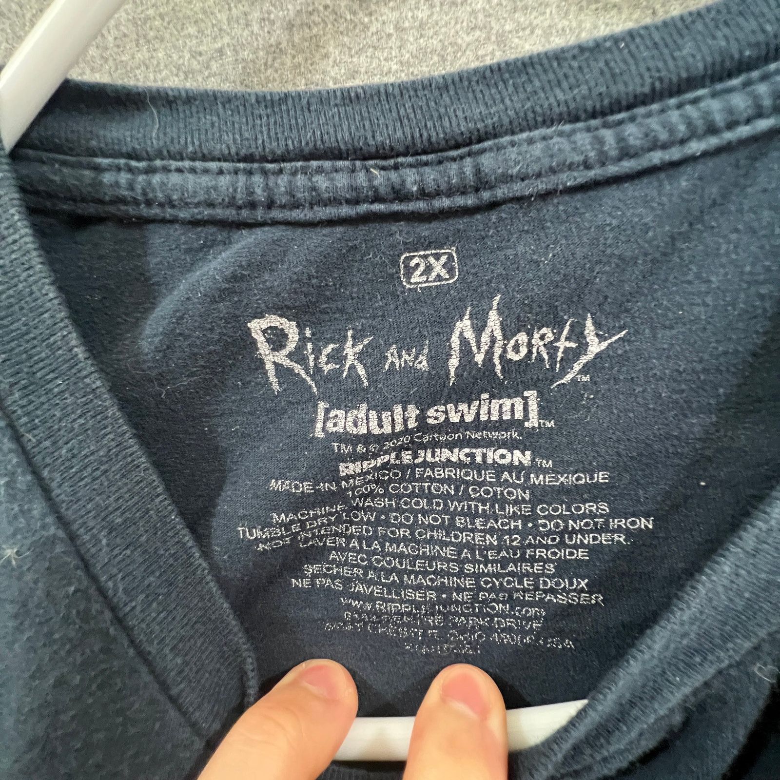 Other Rick and Morty Shirt Adult Size 2X Blue Short Sleeve Size US XXL / EU 58 / 5 - 3 Thumbnail