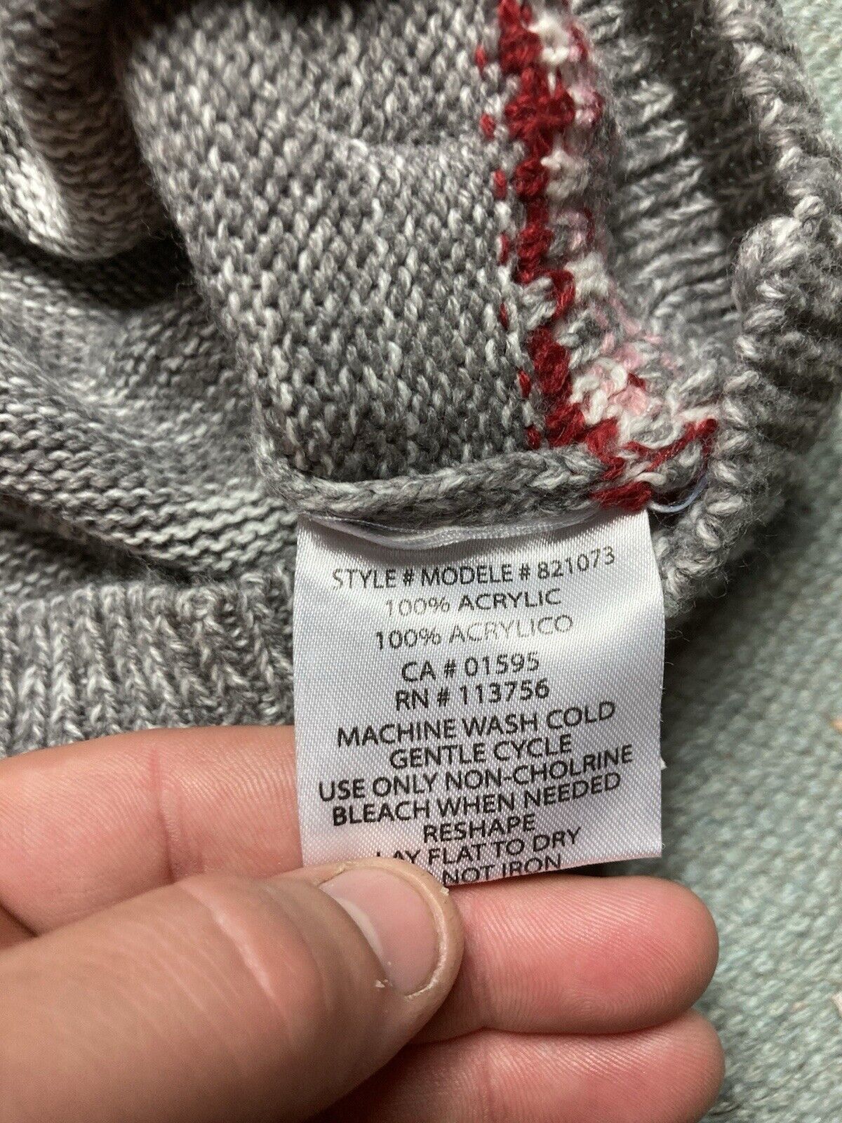Vintage Canada weather gear knit sweater soft snowflake fair isle XL Size US XL / EU 56 / 4 - 5 Thumbnail