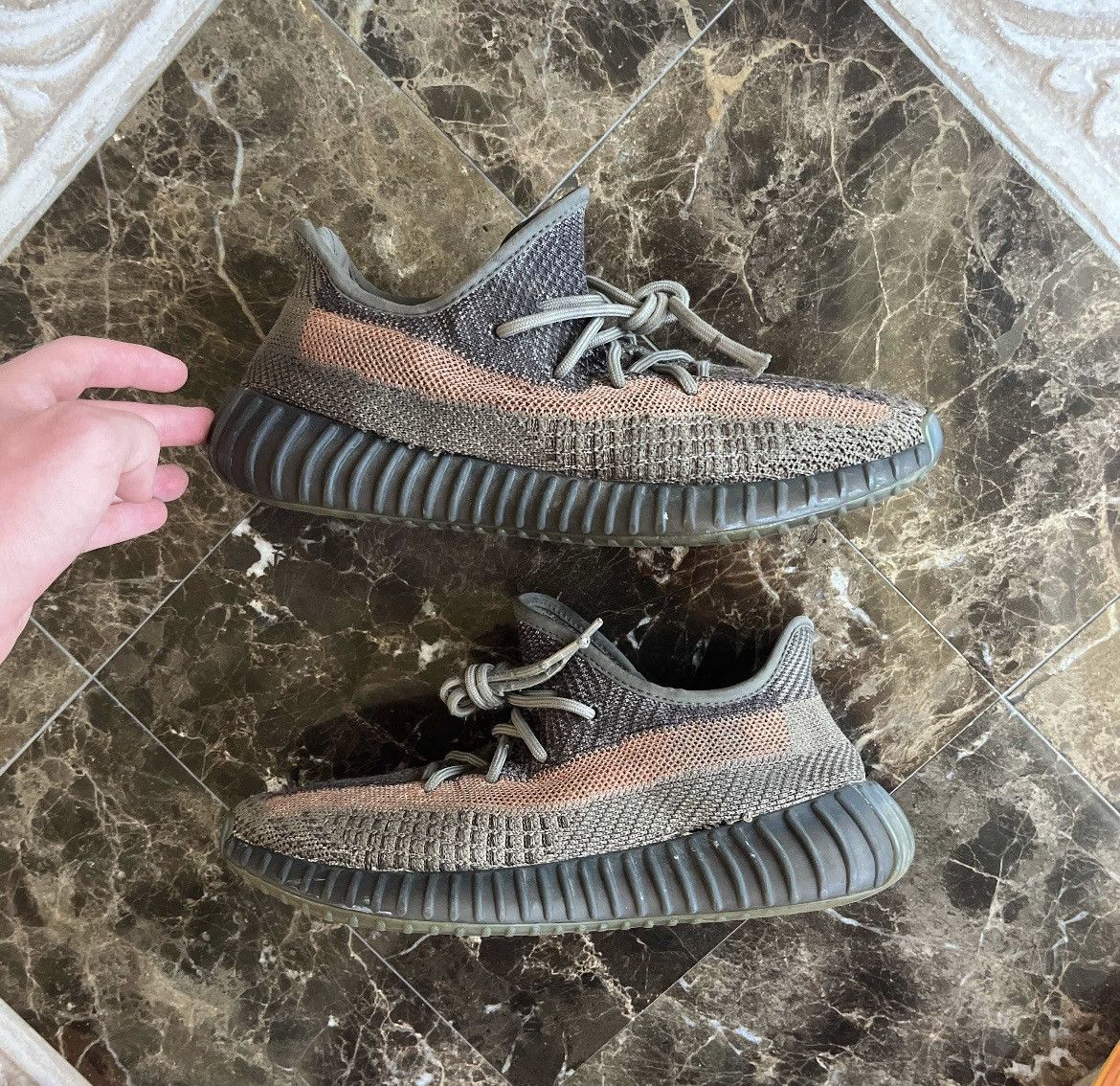 Adidas × Kanye West Yeezy Boost 350v2 “Ash Stone” size 8.5 Size US 8.5 / EU 41-42 - 1 Thumbnail