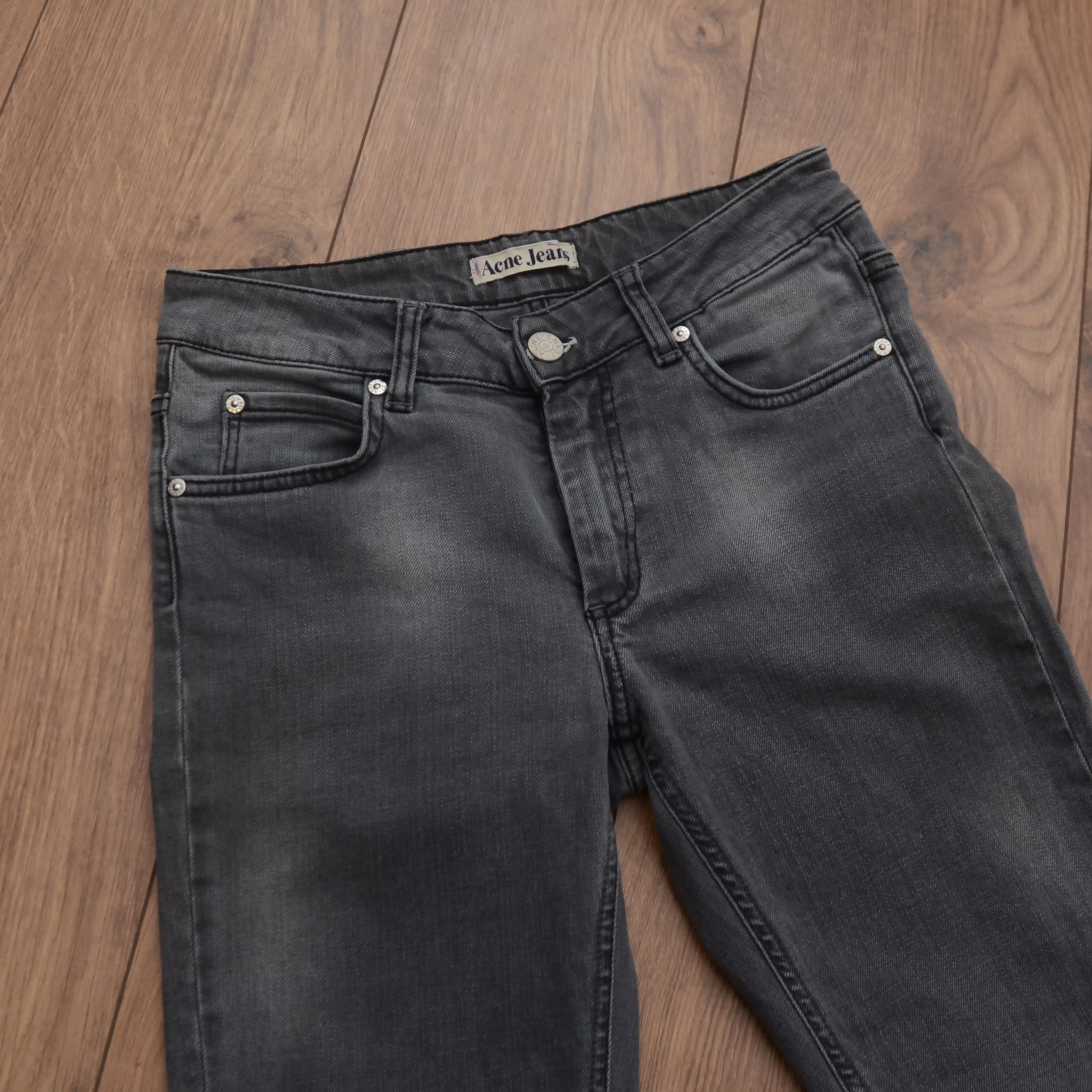 Acne Studios Acne Studios Hex Filter Slim Grey Denim Jeans 28x32 Stretch Size 28" / US 6 / IT 42 - 12 Thumbnail