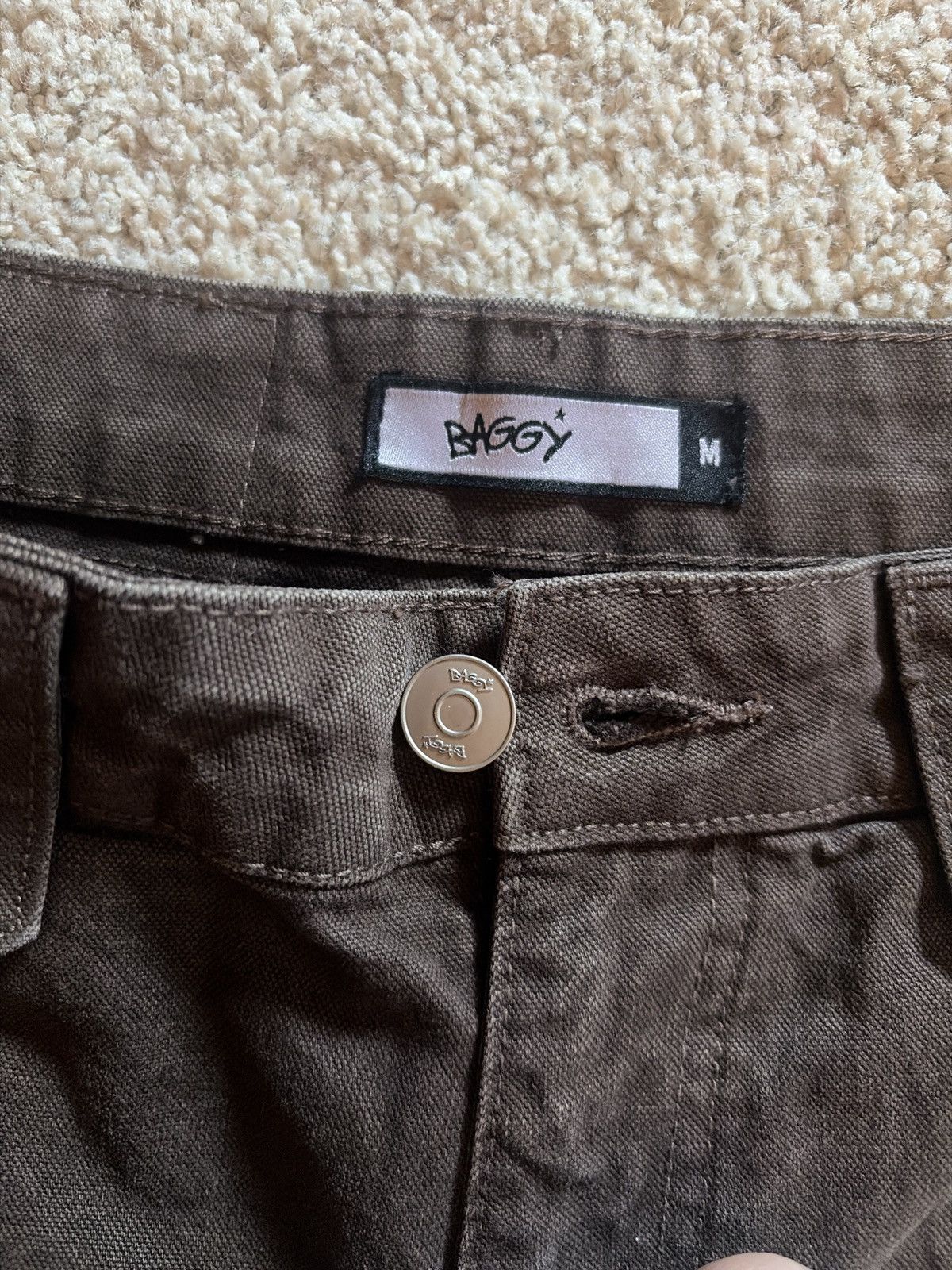 Other Brown Baggy Denim Size US 34 / EU 50 - 3 Thumbnail