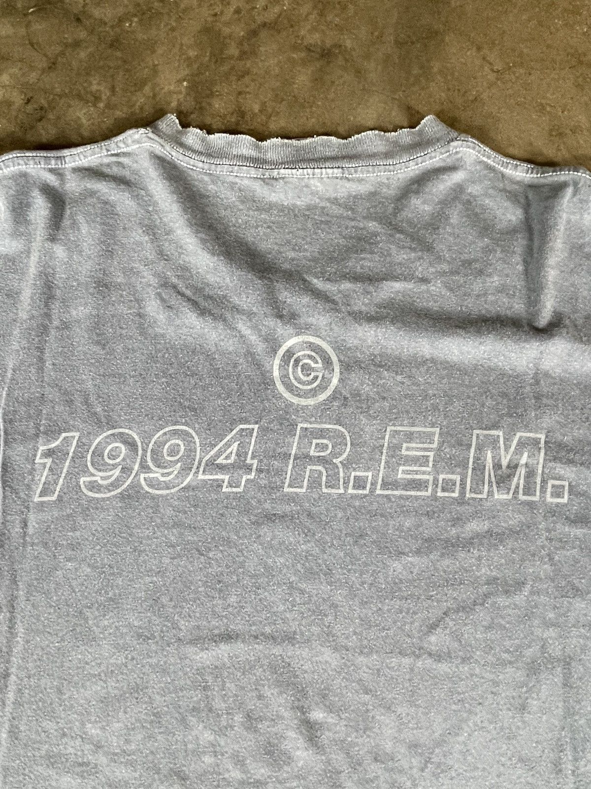 Band Tees × Vintage Vintage 1994 REM Question Mark Nice Man XL Size US XL / EU 56 / 4 - 5 Thumbnail