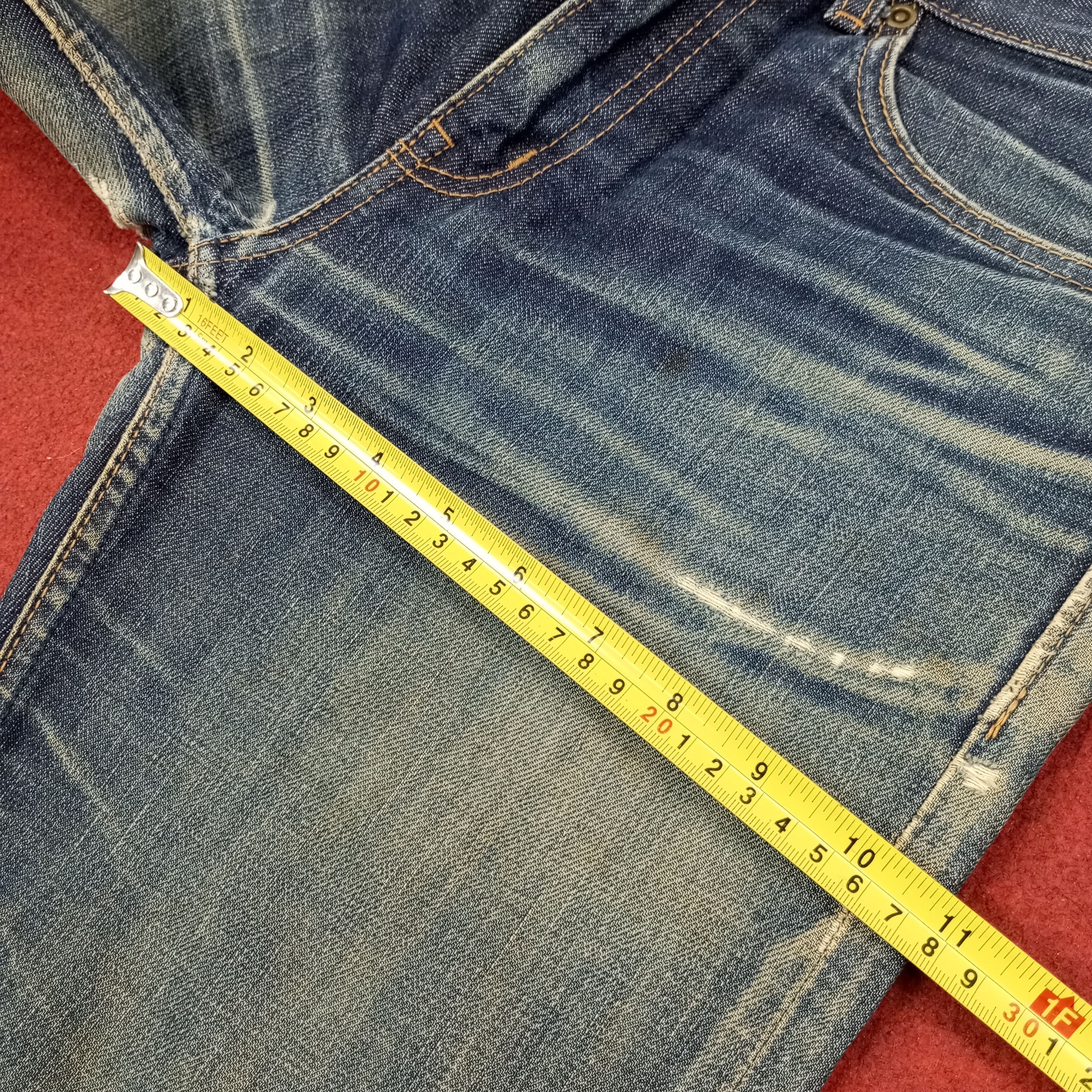 Hysteric Glamour Hysteric Glamour Japaense Brand Custom Art Jeans c252n4 Size US 29 - 9 Thumbnail