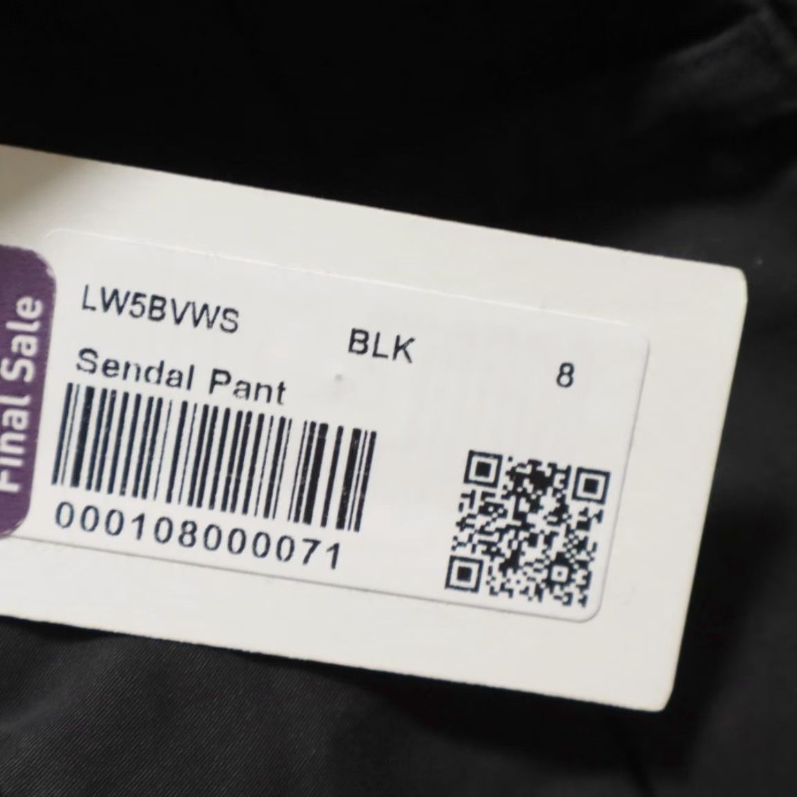 Lululemon Lululemon Lab Sendal Wide Leg Tencel Microfiber Chino Pants Black Women's 8 Size 30" / US 8 / IT 44 - 6 Thumbnail