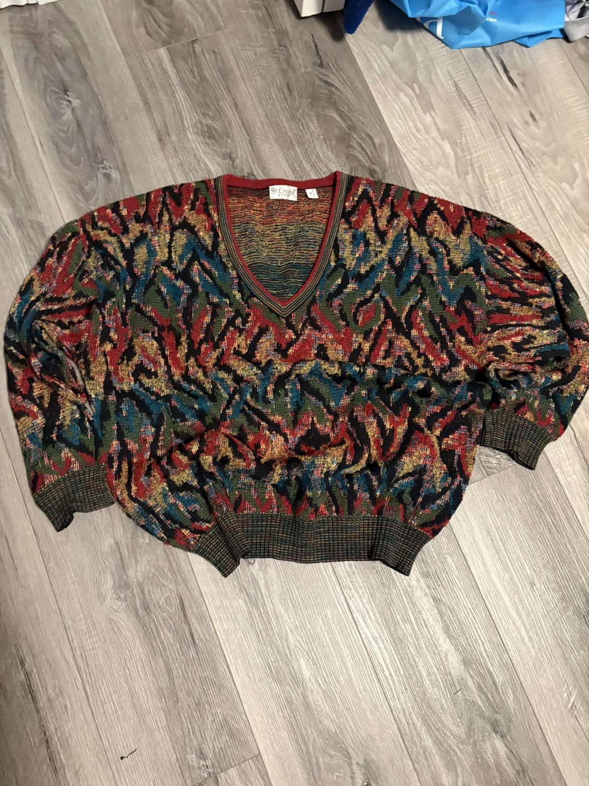 St. Croix Crazy 90’s St Croix Knits Knit Sweater Size US M / EU 48-50 / 2 - 1 Thumbnail