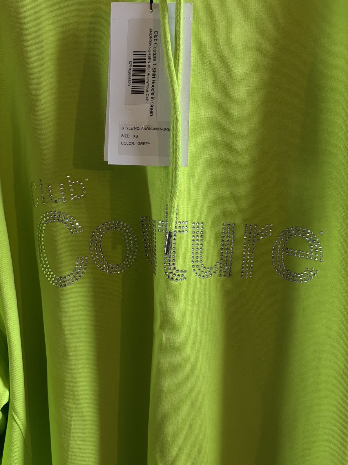 Anonymous Club Club Couture Hoodie Size US XS / EU 42 / 0 - 2 Thumbnail